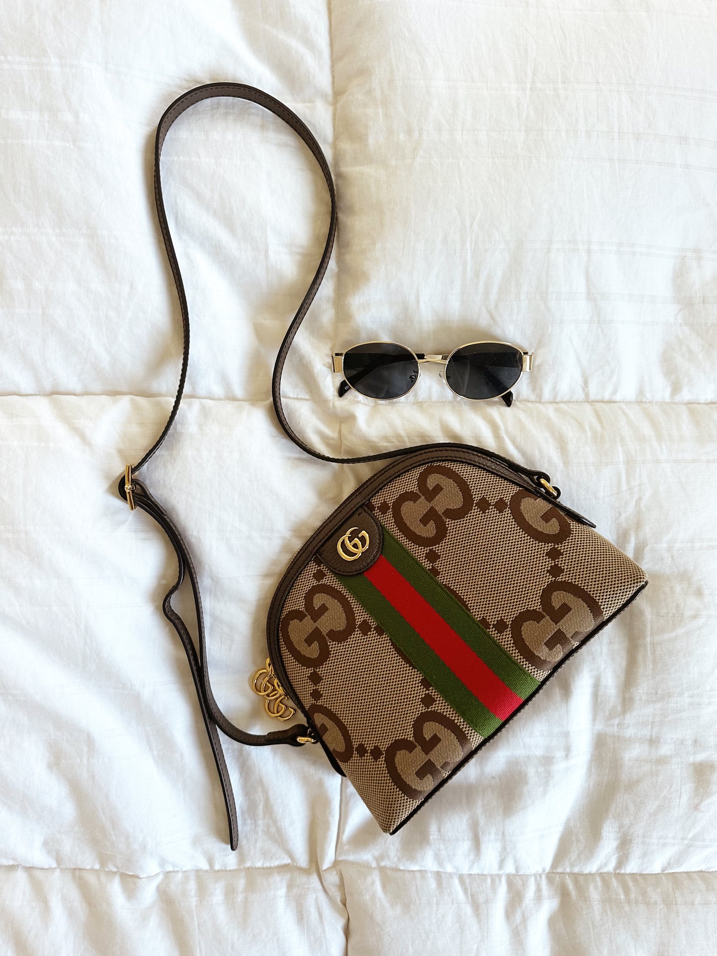 Gucci Jumbo Ophidia Dome Bag