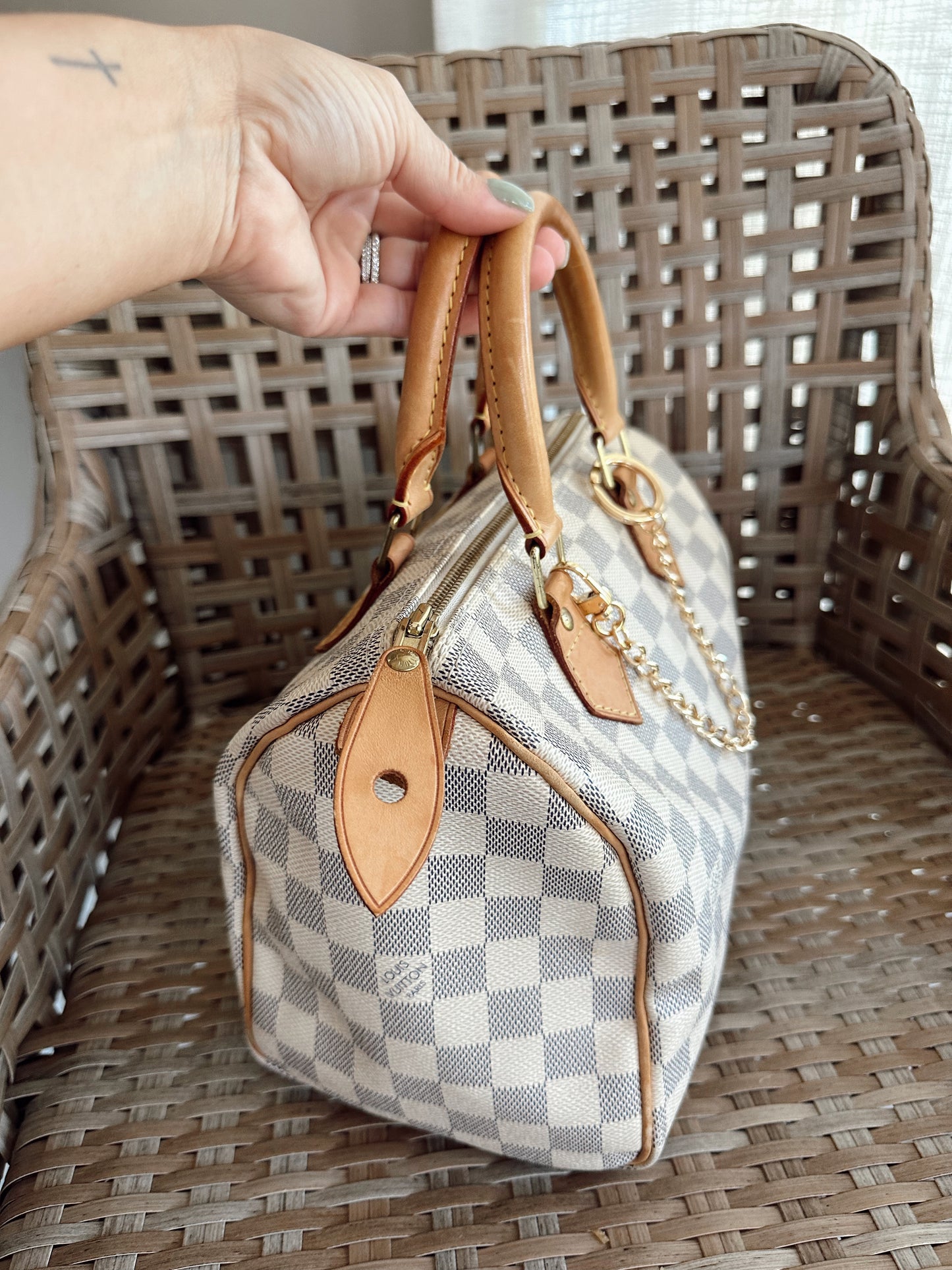 Louis Vuitton Speedy 25 Azur