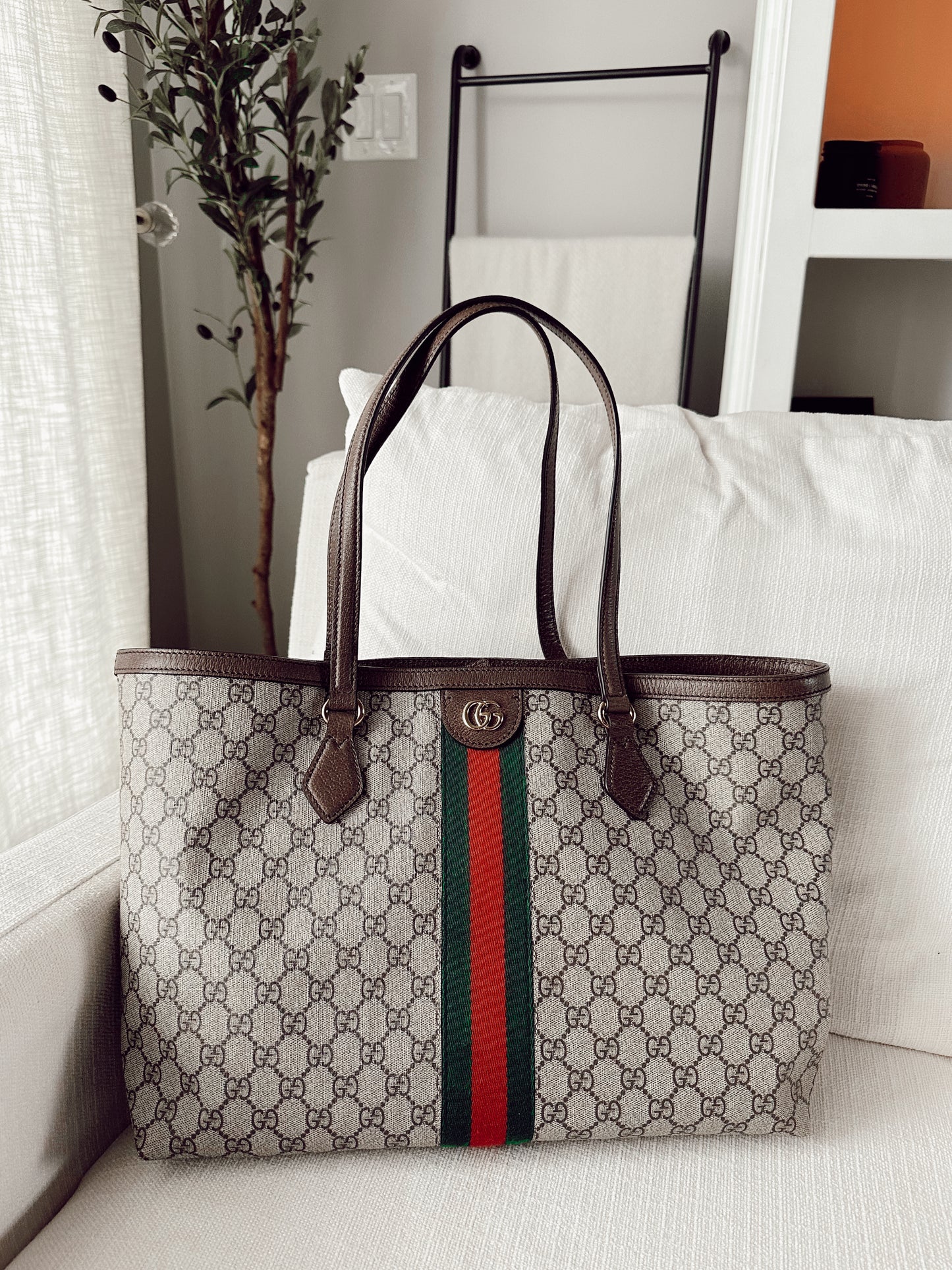 Gucci Supreme Ophidia Shopping Tote