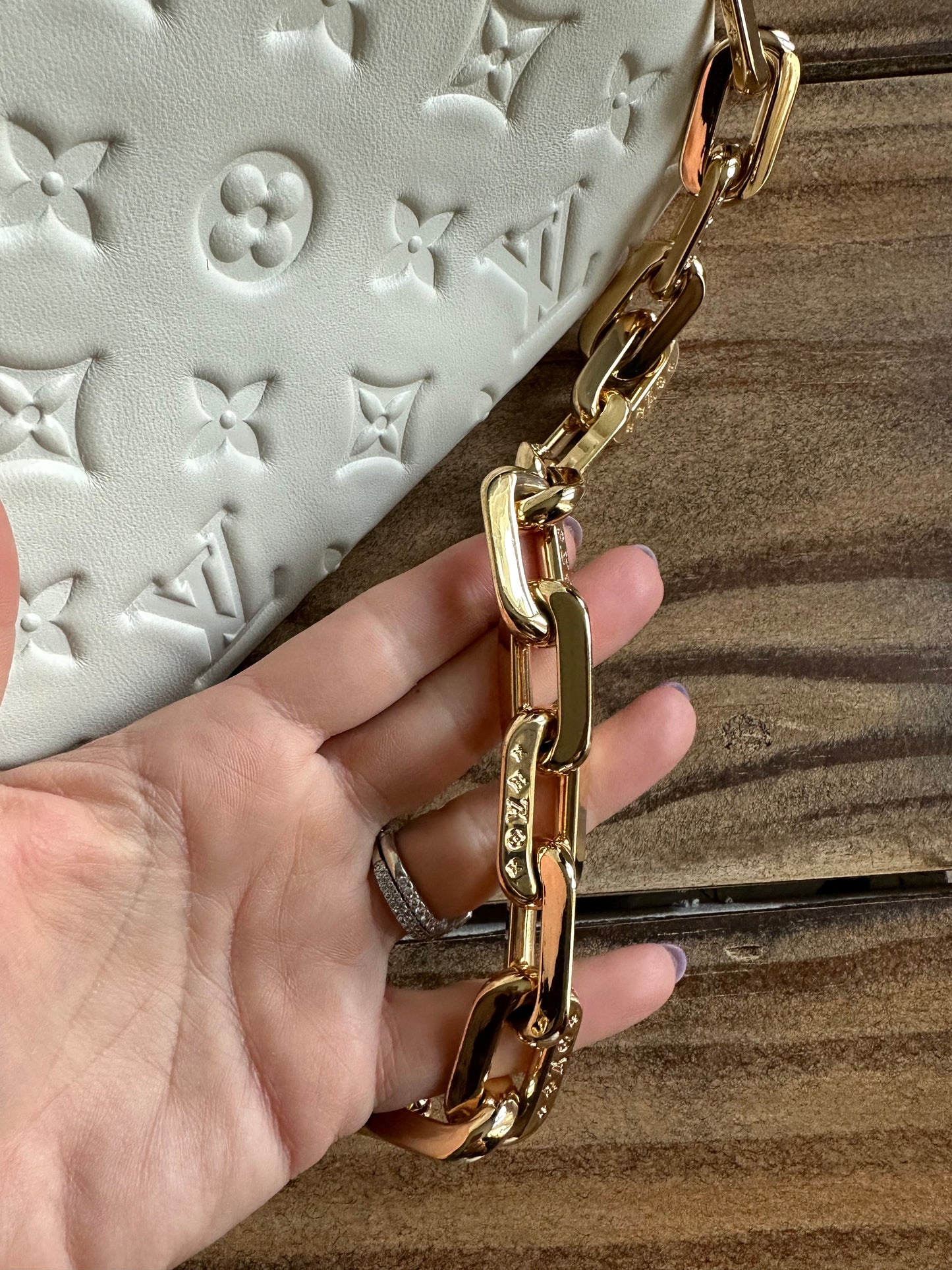 Louis Vuitton Coussin PM Cream