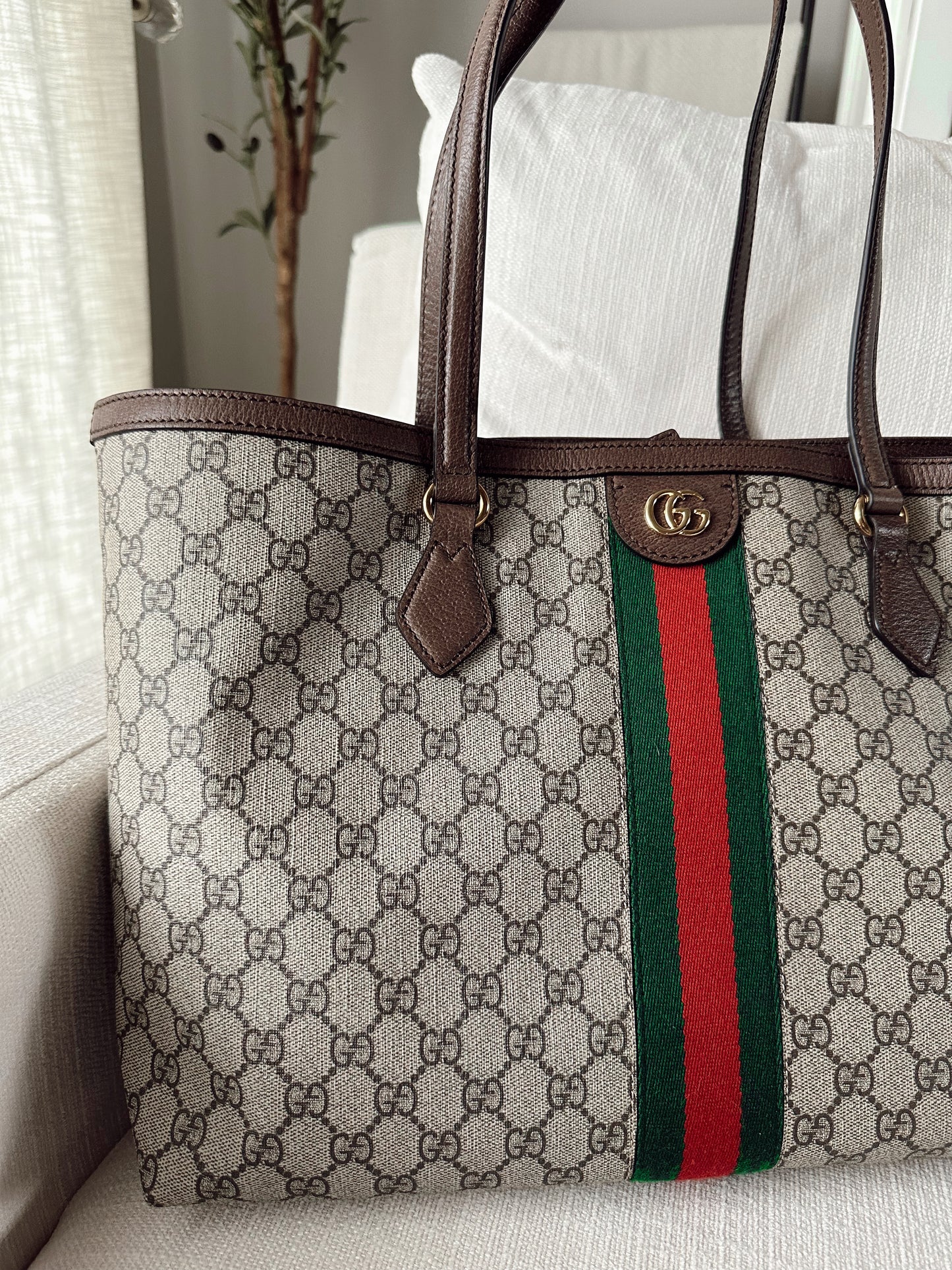 Gucci Supreme Ophidia Shopping Tote