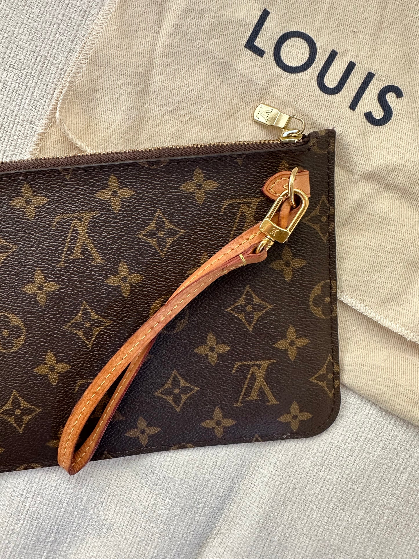 Louis Vuitton Neverfull Pouch Monogram