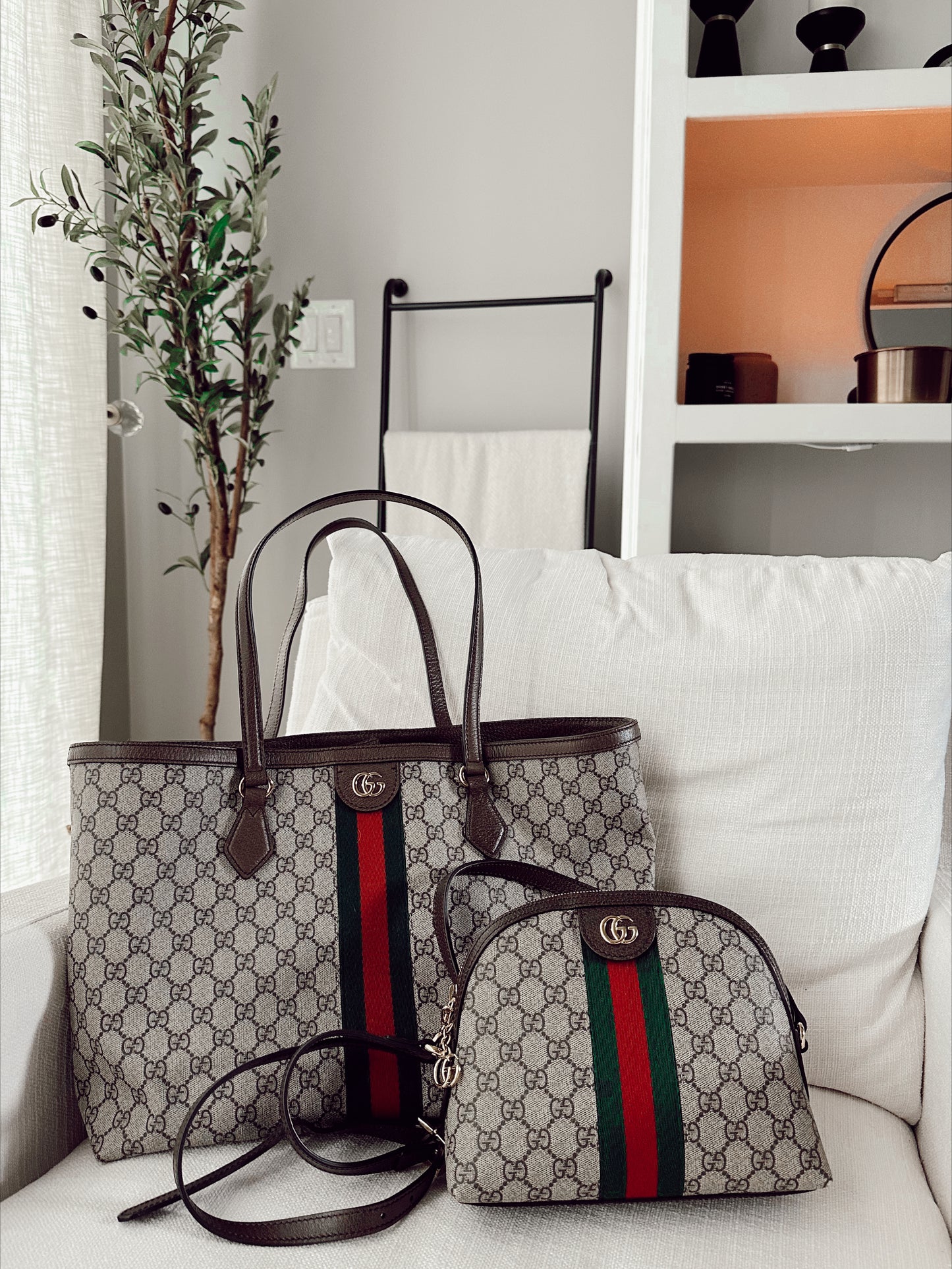 Gucci Supreme Ophidia Shopping Tote