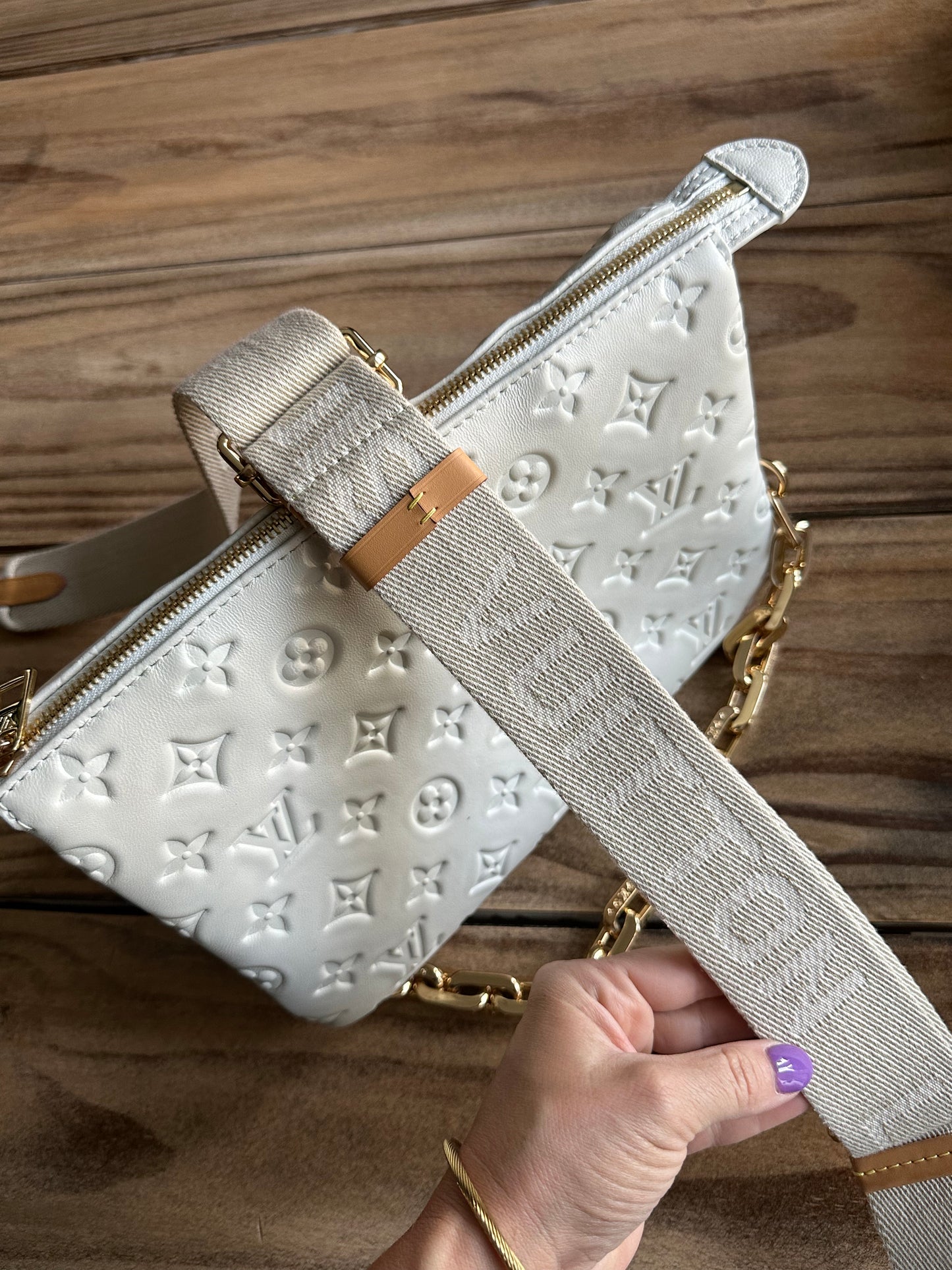 Louis Vuitton Coussin PM Cream