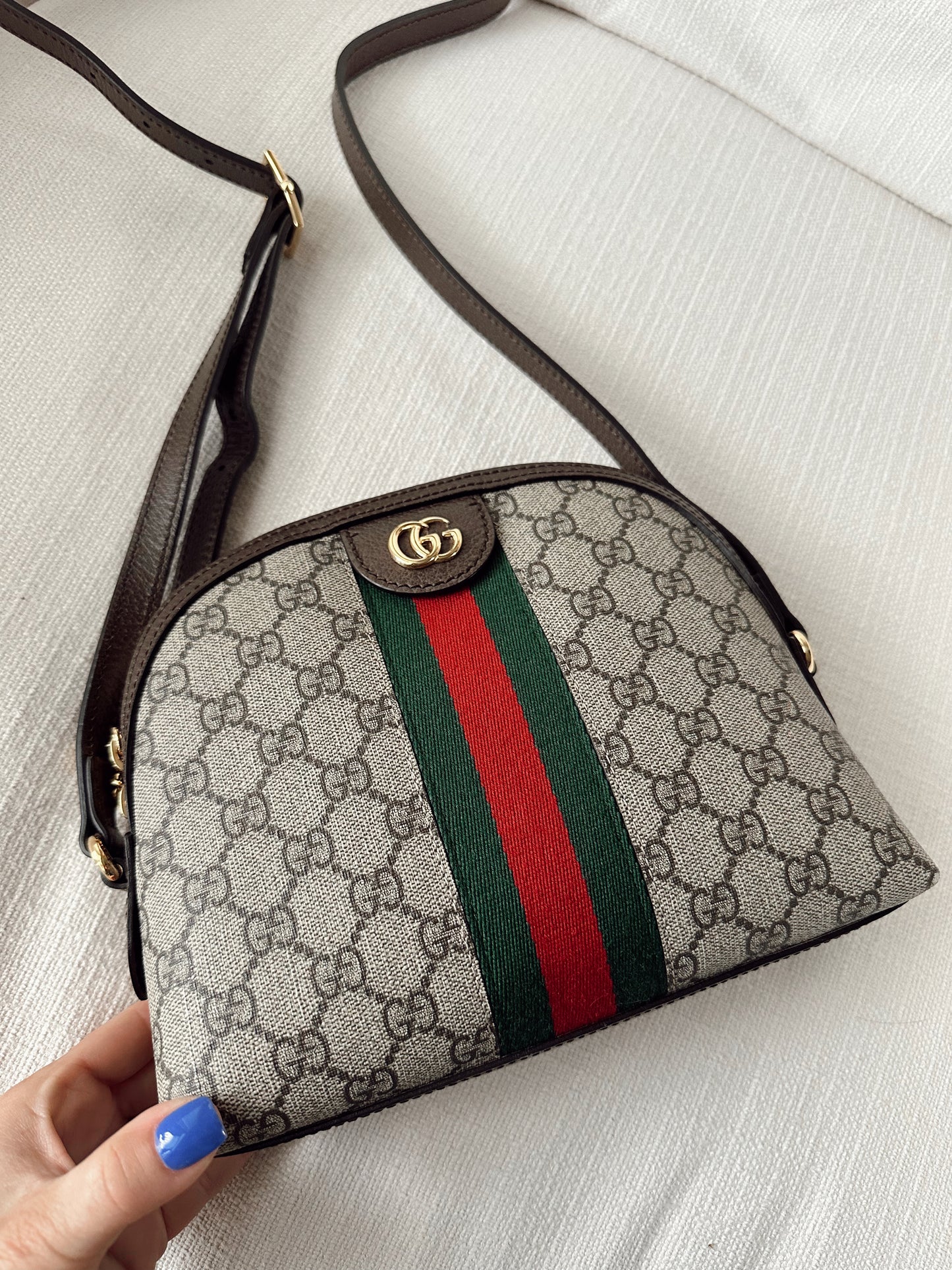 Gucci Ophidia Dome Shoulder Bag