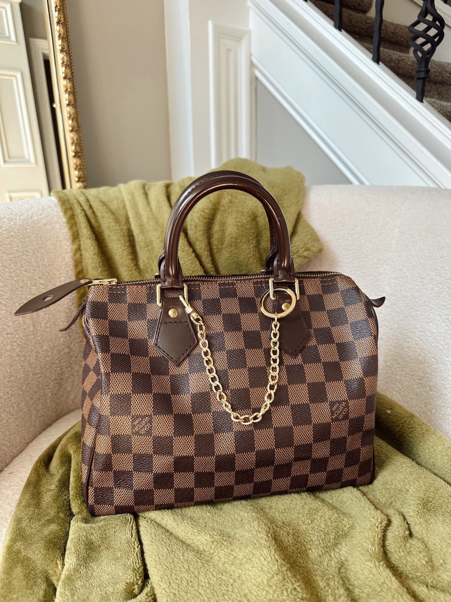 Louis Vuitton Speedy 25 Damier Ebene