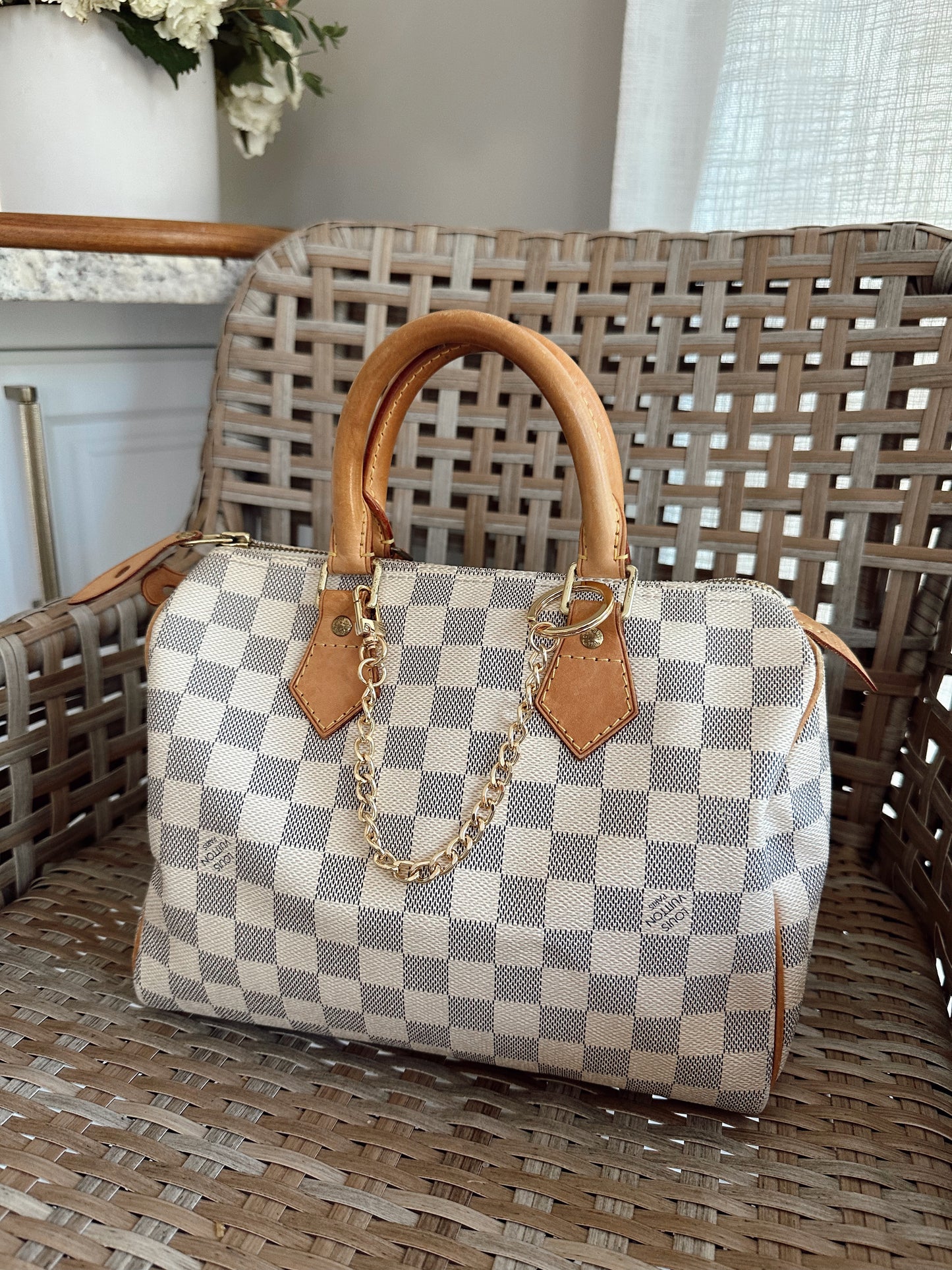 Louis Vuitton Speedy 25 Azur