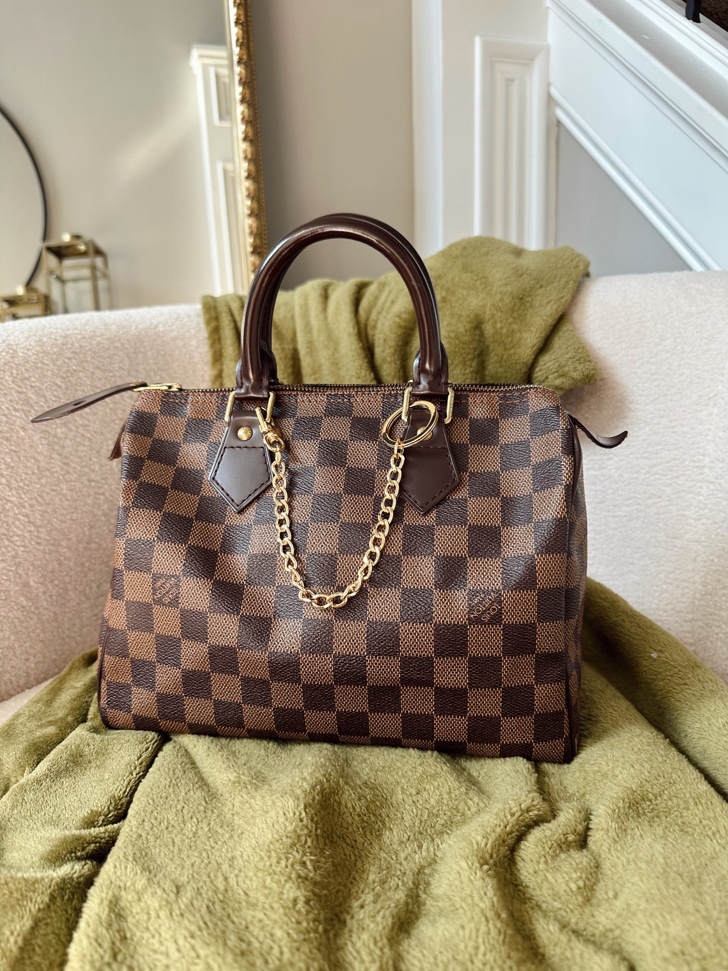 Louis Vuitton Speedy 25 Damier Ebene