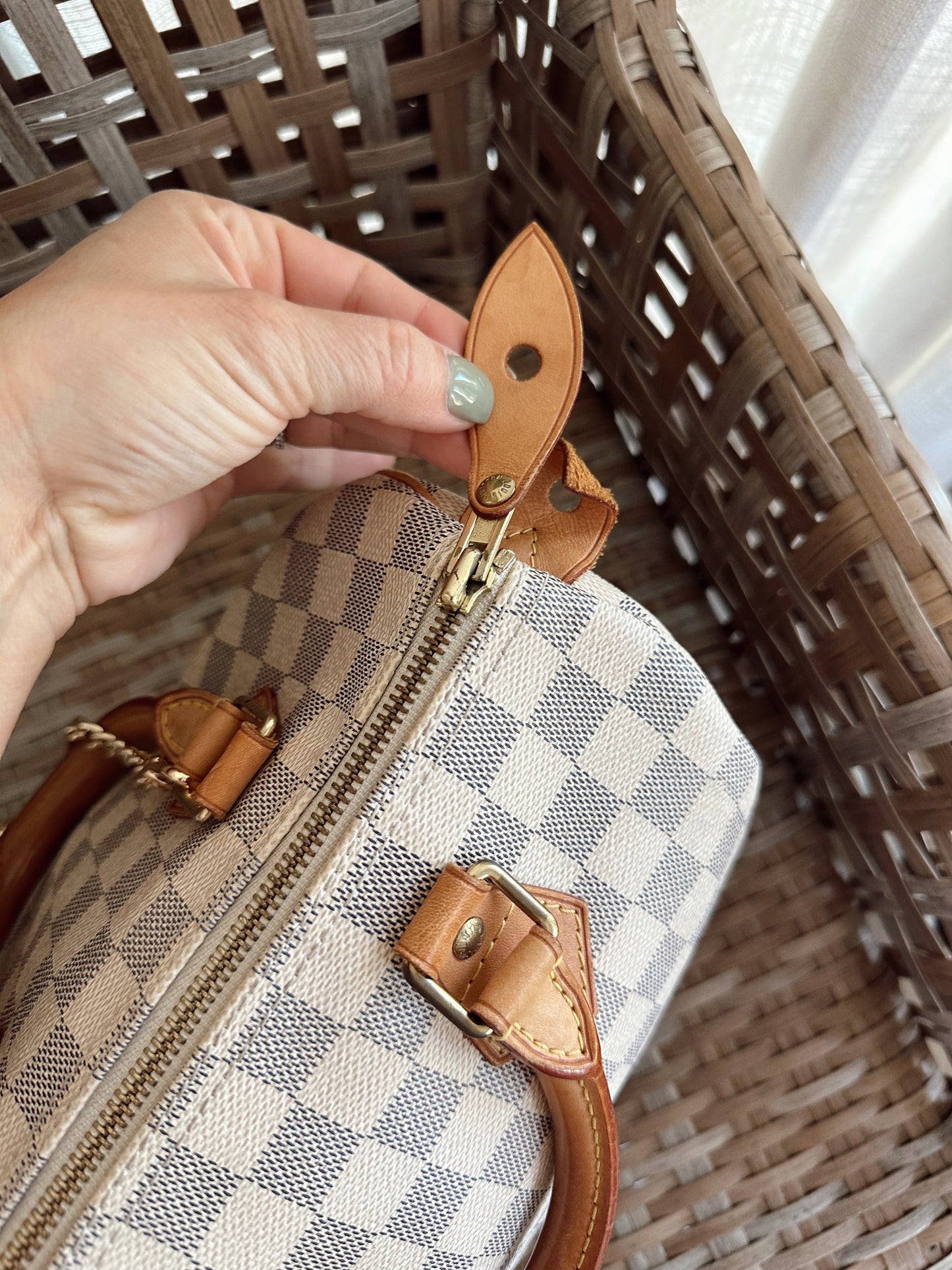 Louis Vuitton Speedy 25 Azur