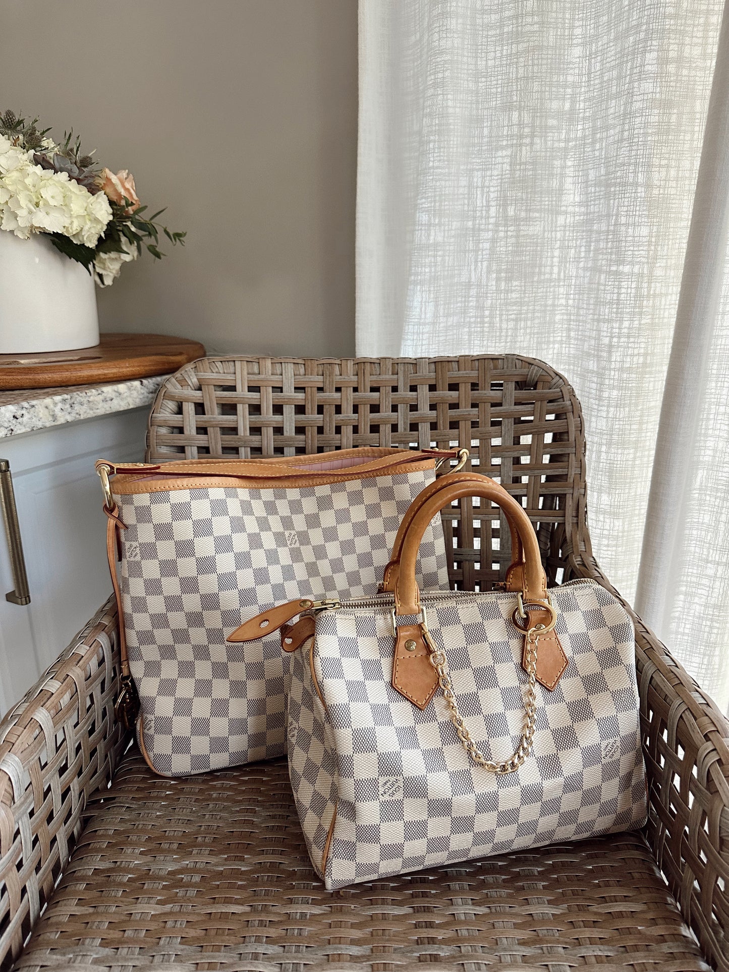 Louis Vuitton Speedy 25 Azur