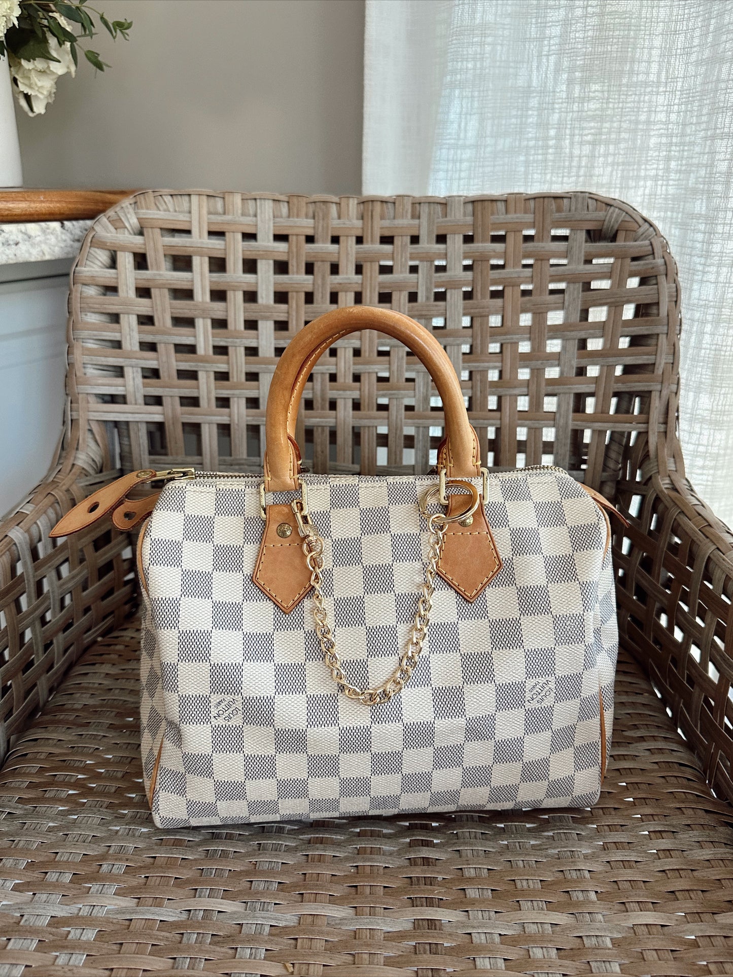 Louis Vuitton Speedy 25 Azur