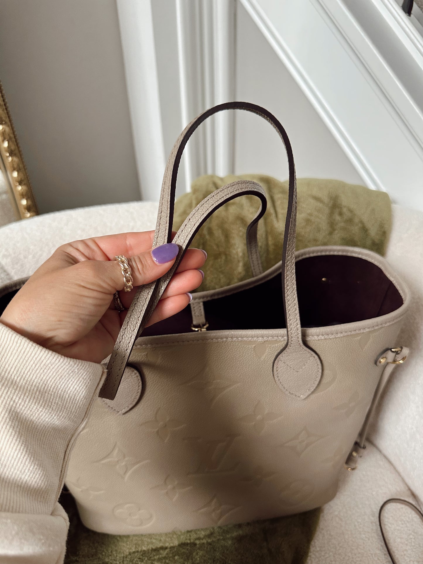 Louis Vuitton Empreinte Neverfull MM