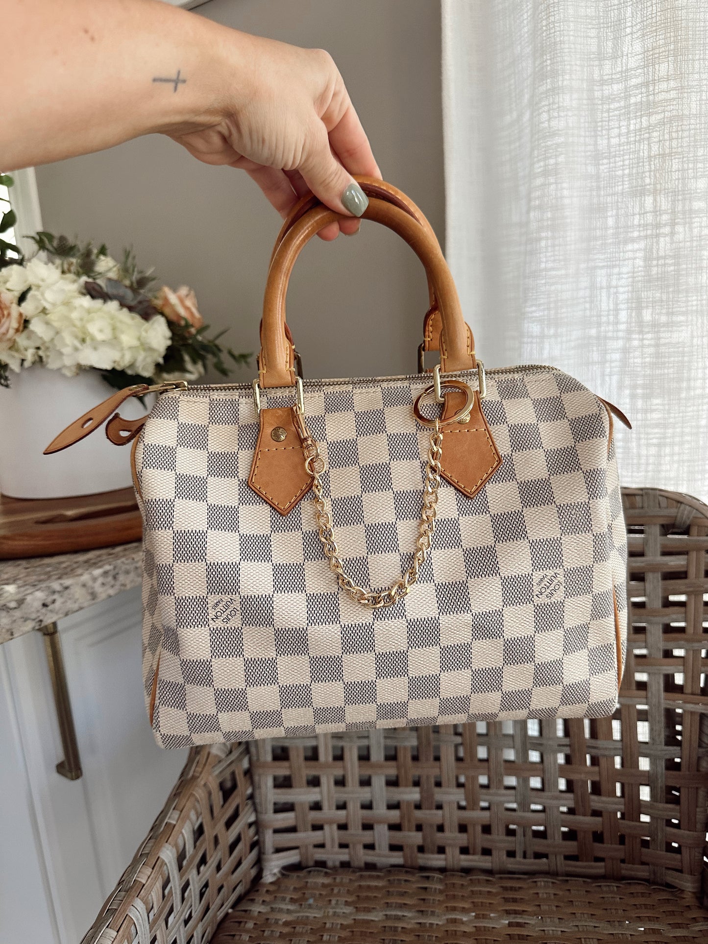 Louis Vuitton Speedy 25 Azur