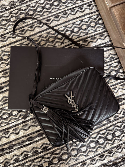 YSL Camera Bag Chevron