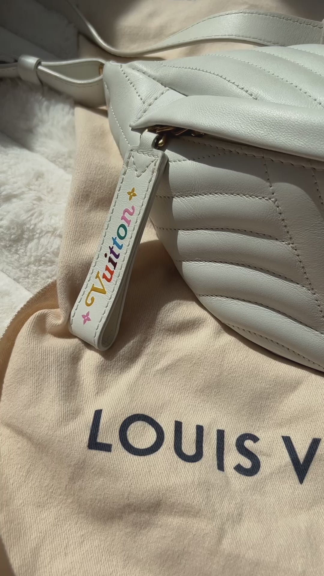 Louis Vuitton New Wave Bumbag White – thedesignercouple