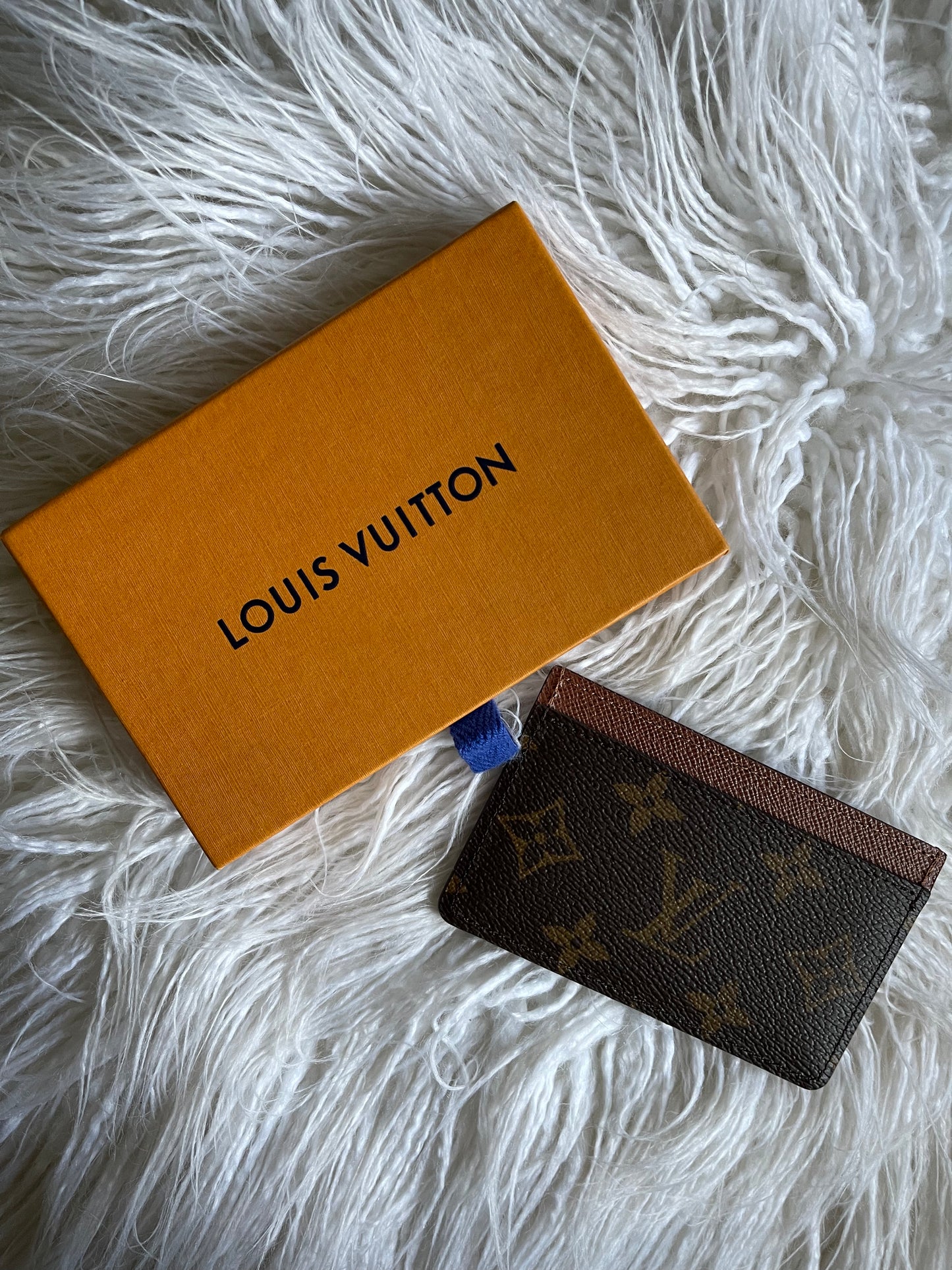 LV Reverse Card Holder Monogram