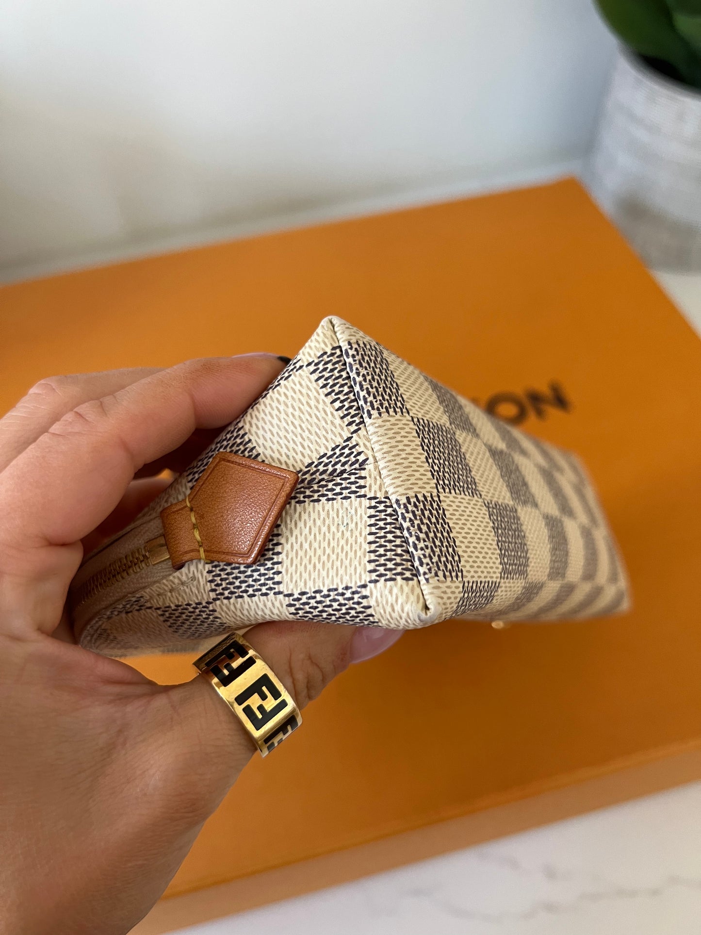 Louis Vuitton Cosmetic Pouch Azur PM