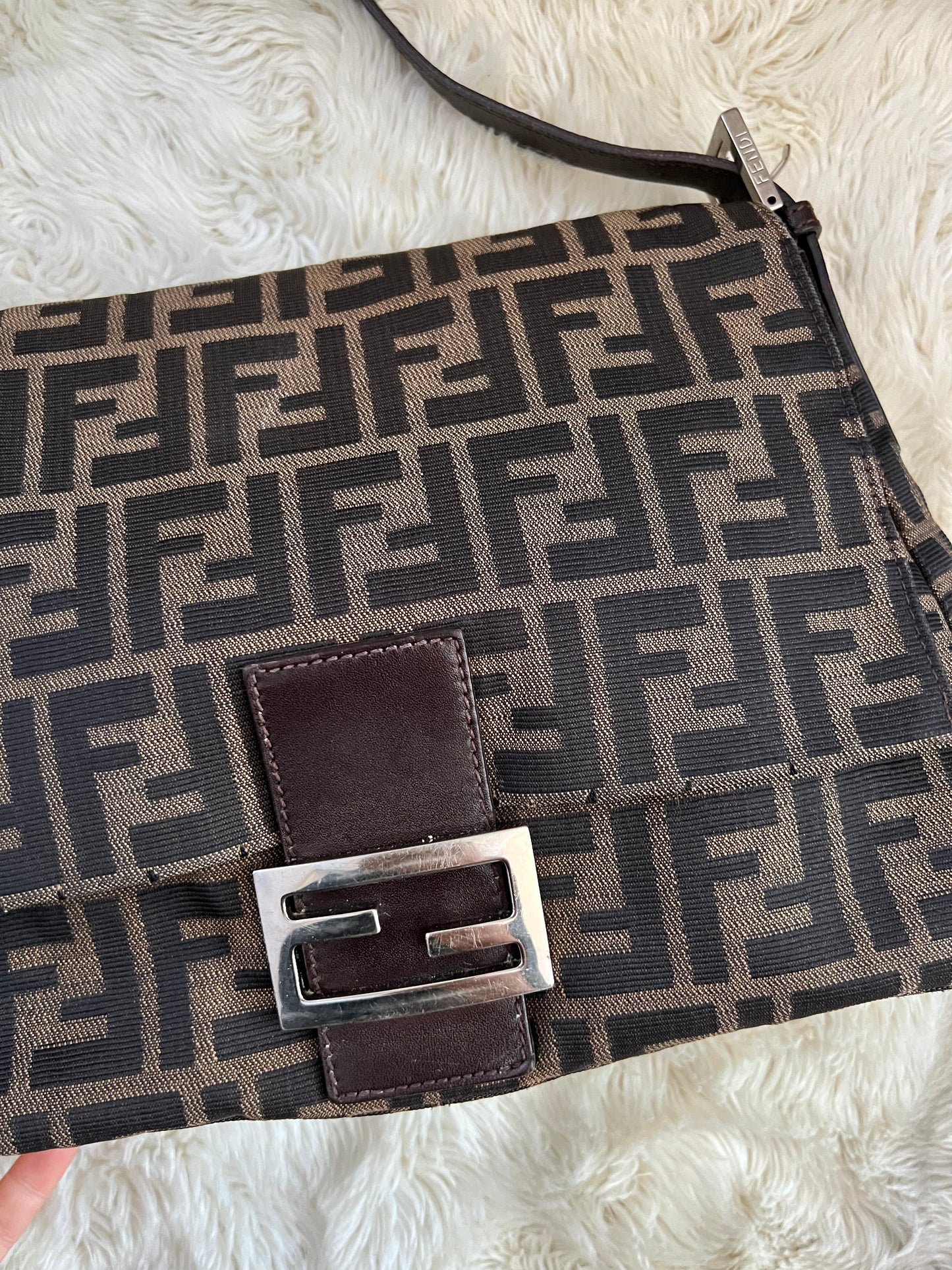 Fendi Mama Zucca Baguette