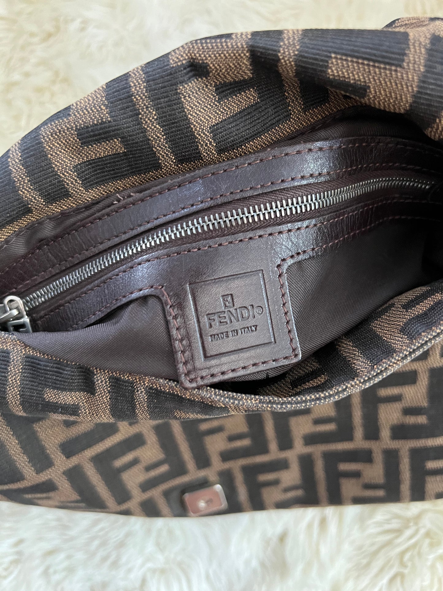 Fendi Mama Zucca Baguette