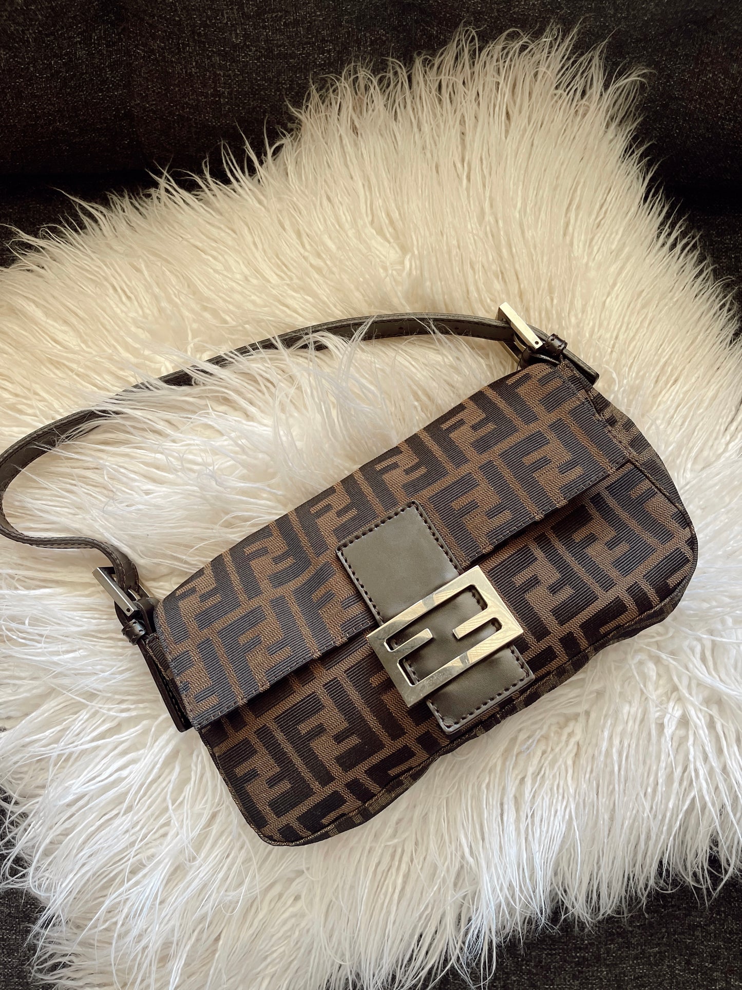 Fendi Zucca Baguette