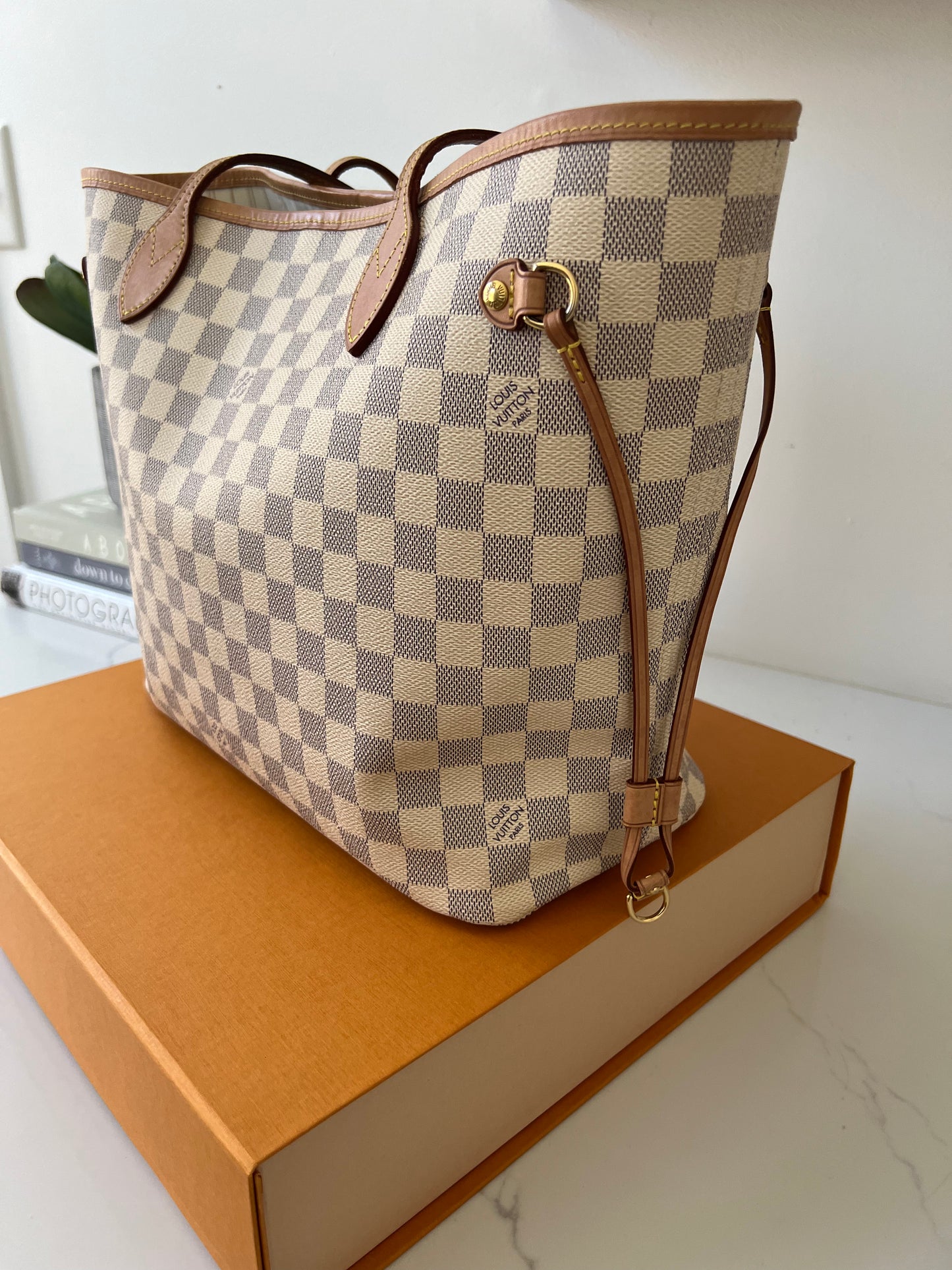 Louis Vuitton Neverfull Azur MM