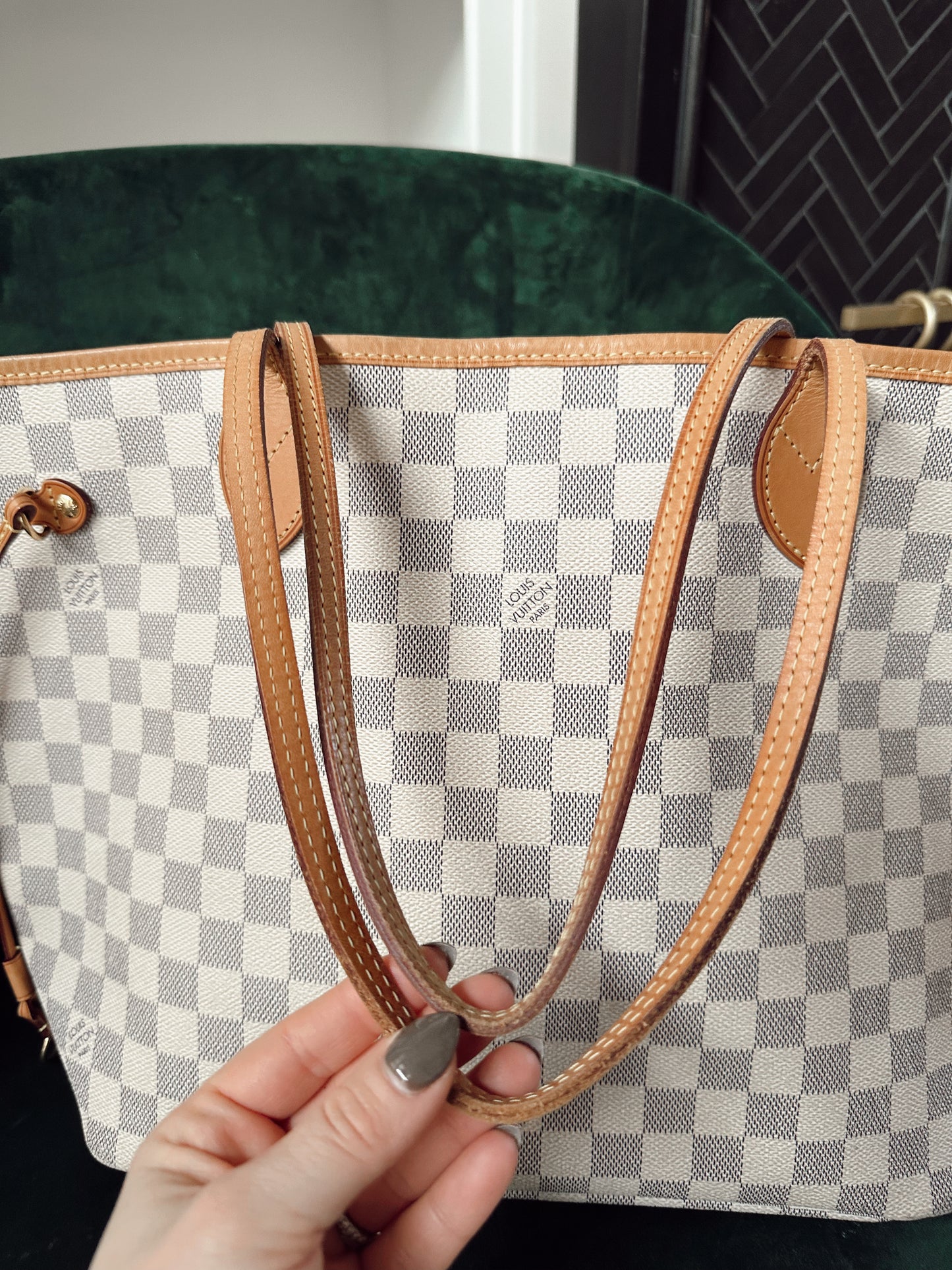 Louis Vuitton Neverfull MM Damier Azur