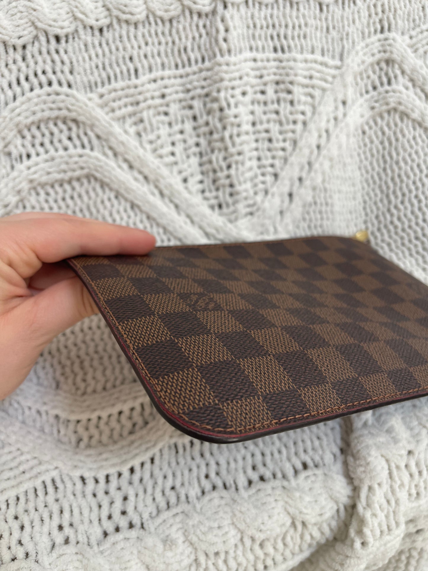 Louis Vuitton Damier Ebene Pouch