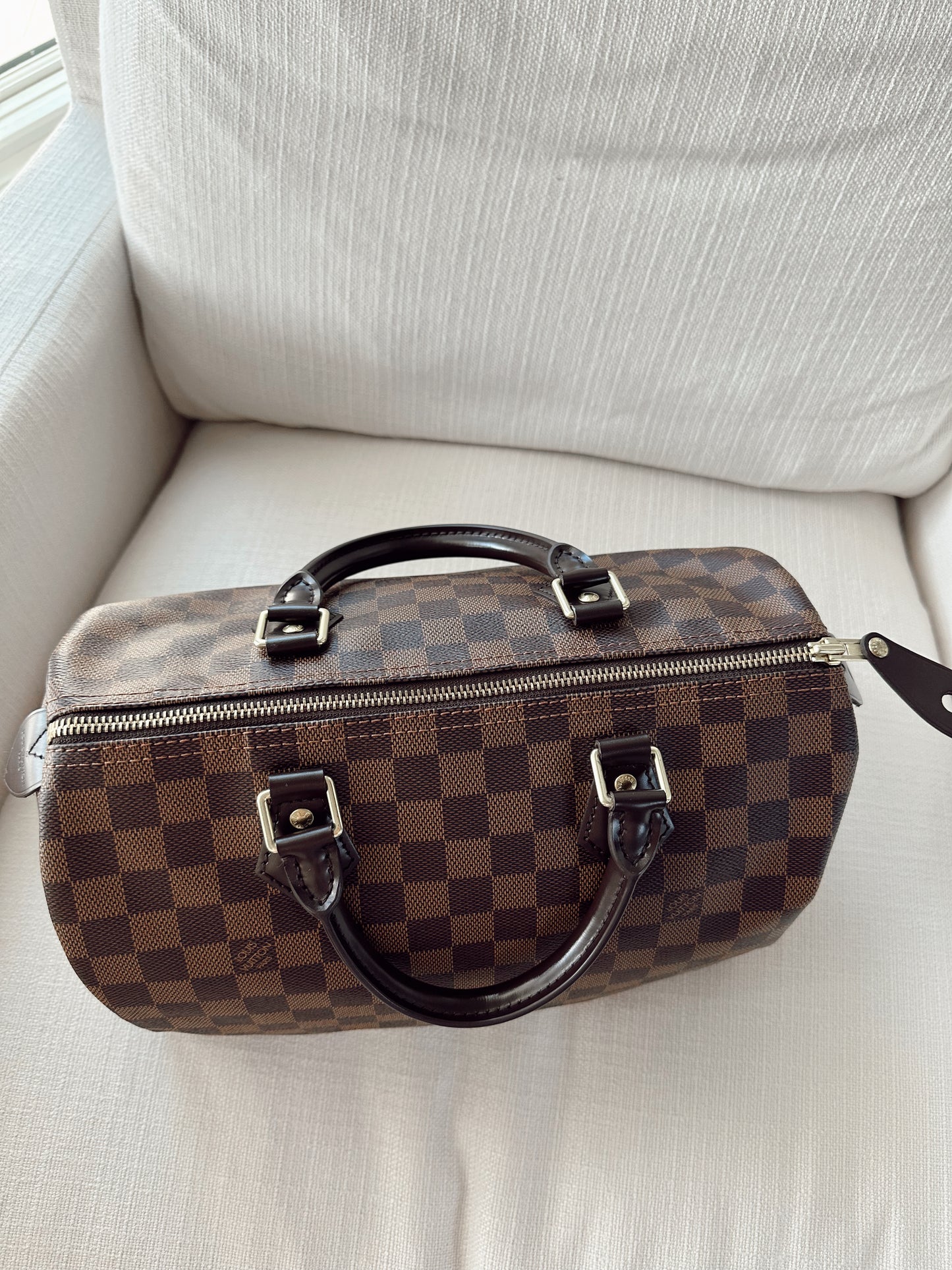 Louis Vuitton Speedy 30 Damier Ebene