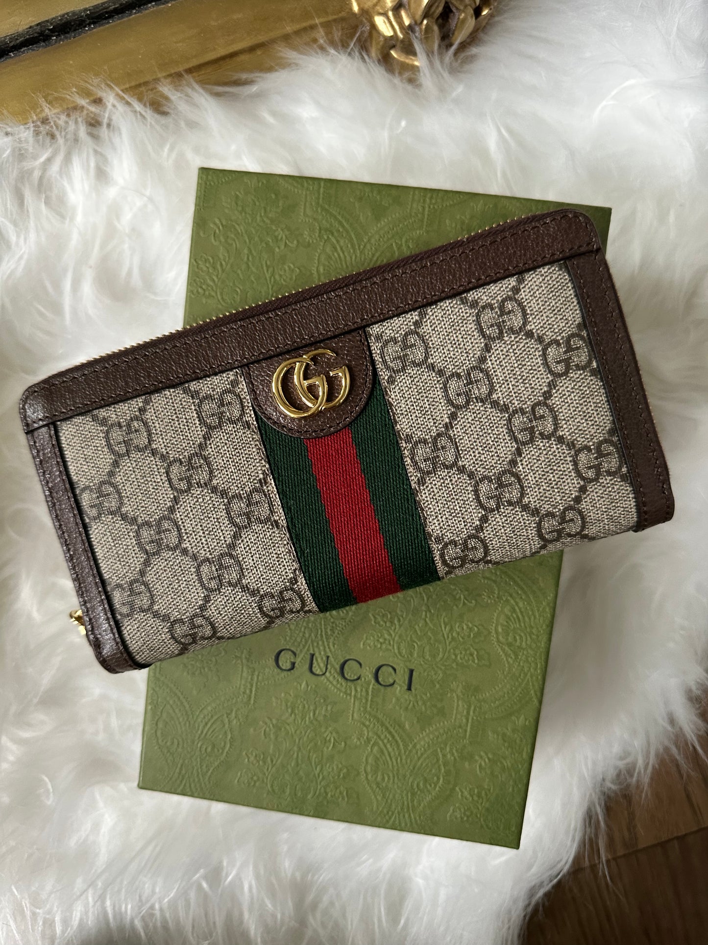 Gucci Ophidia Zip Wallet