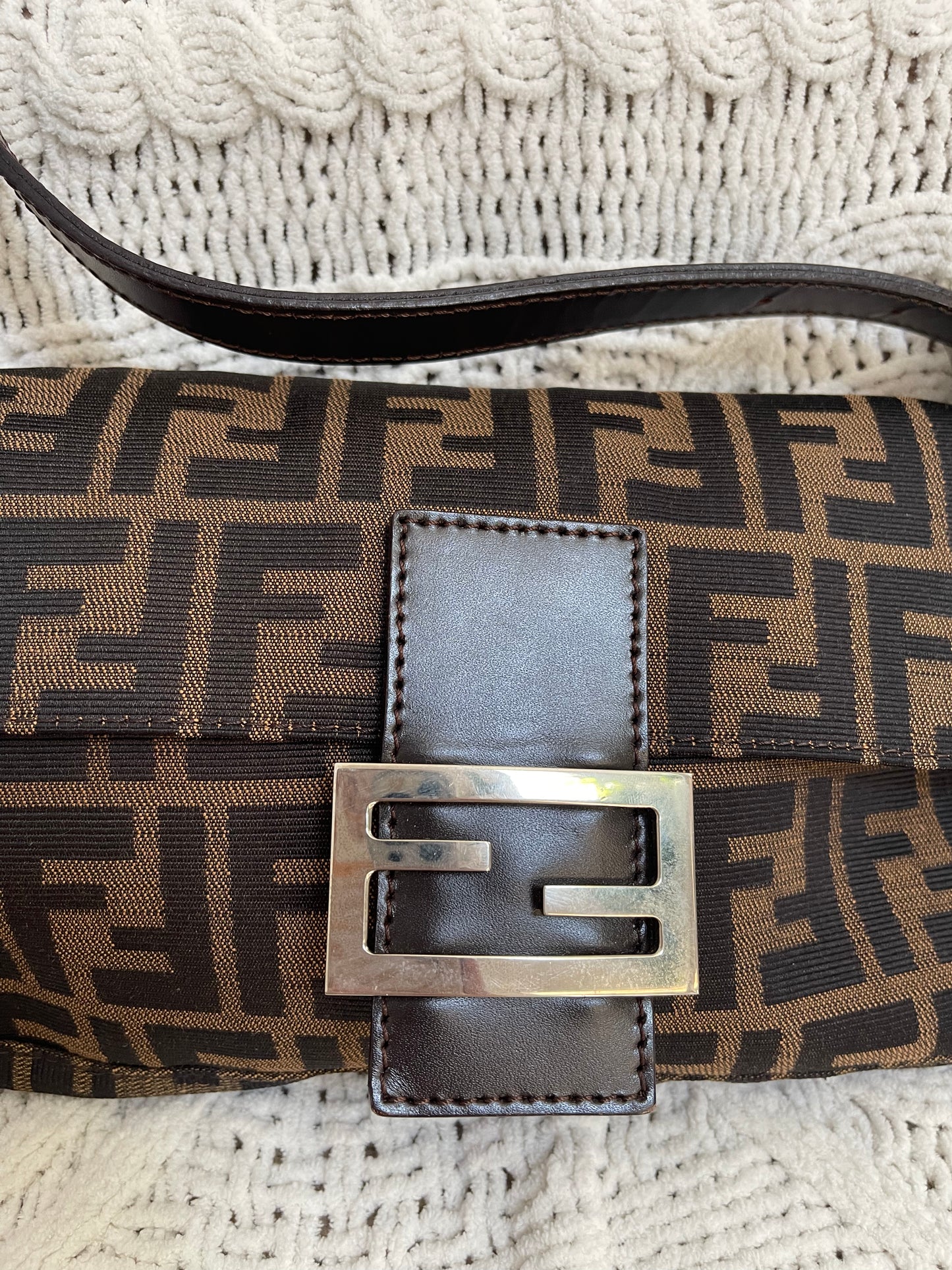 Fendi Zucca Baguette