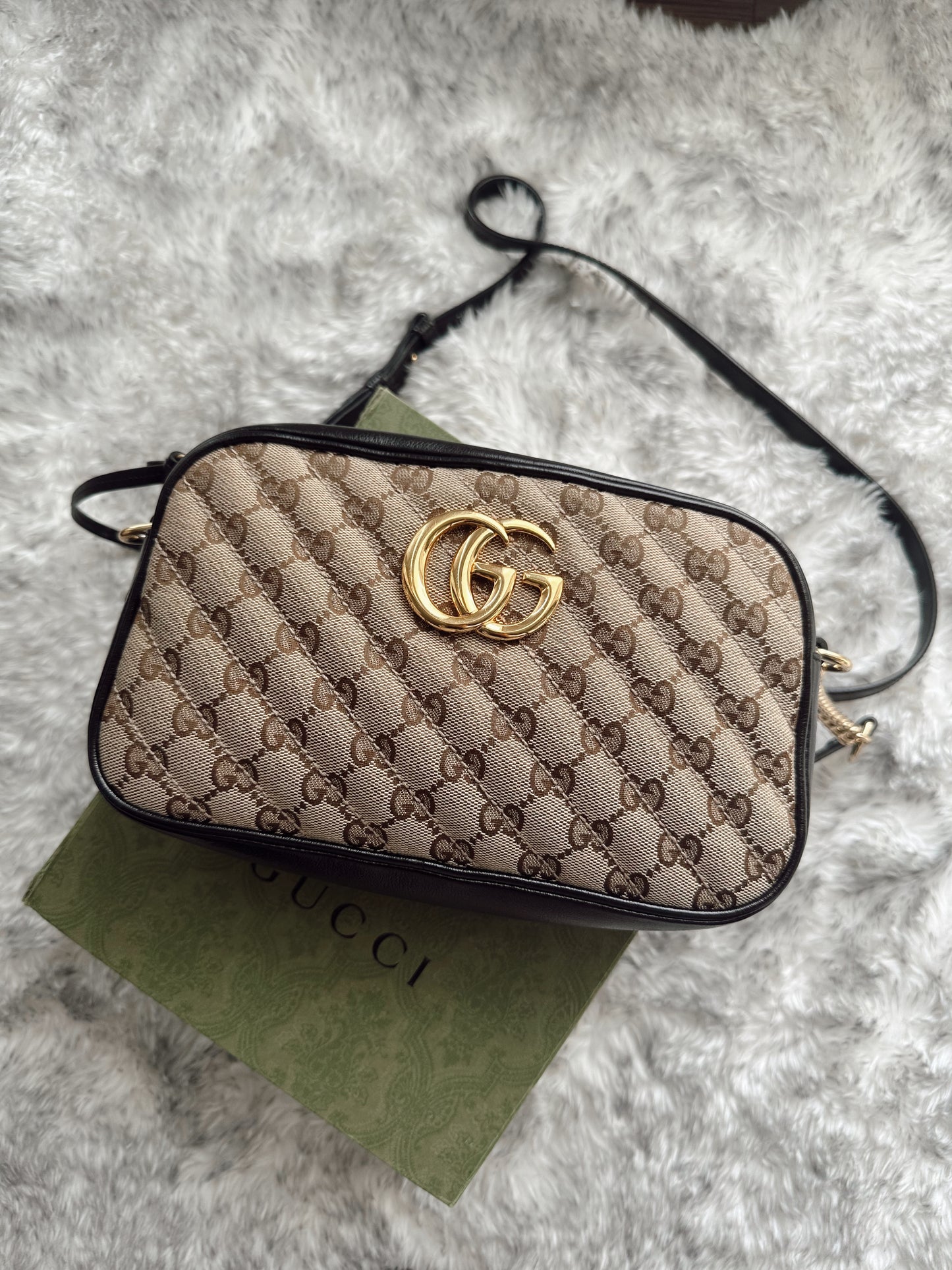 Gucci Matelasse Marmont Beige