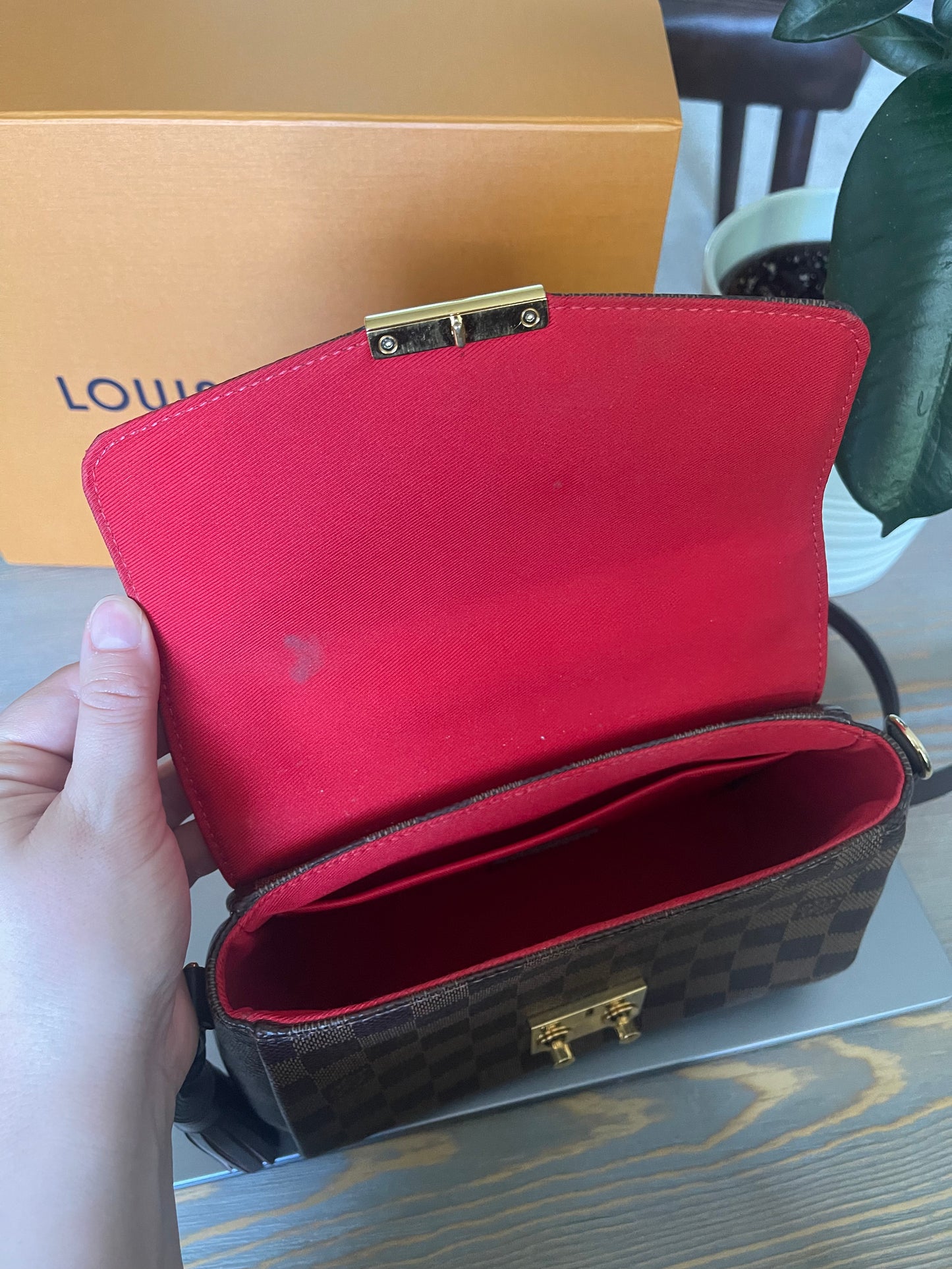 Louis Vuitton Croisette Damier Ebene