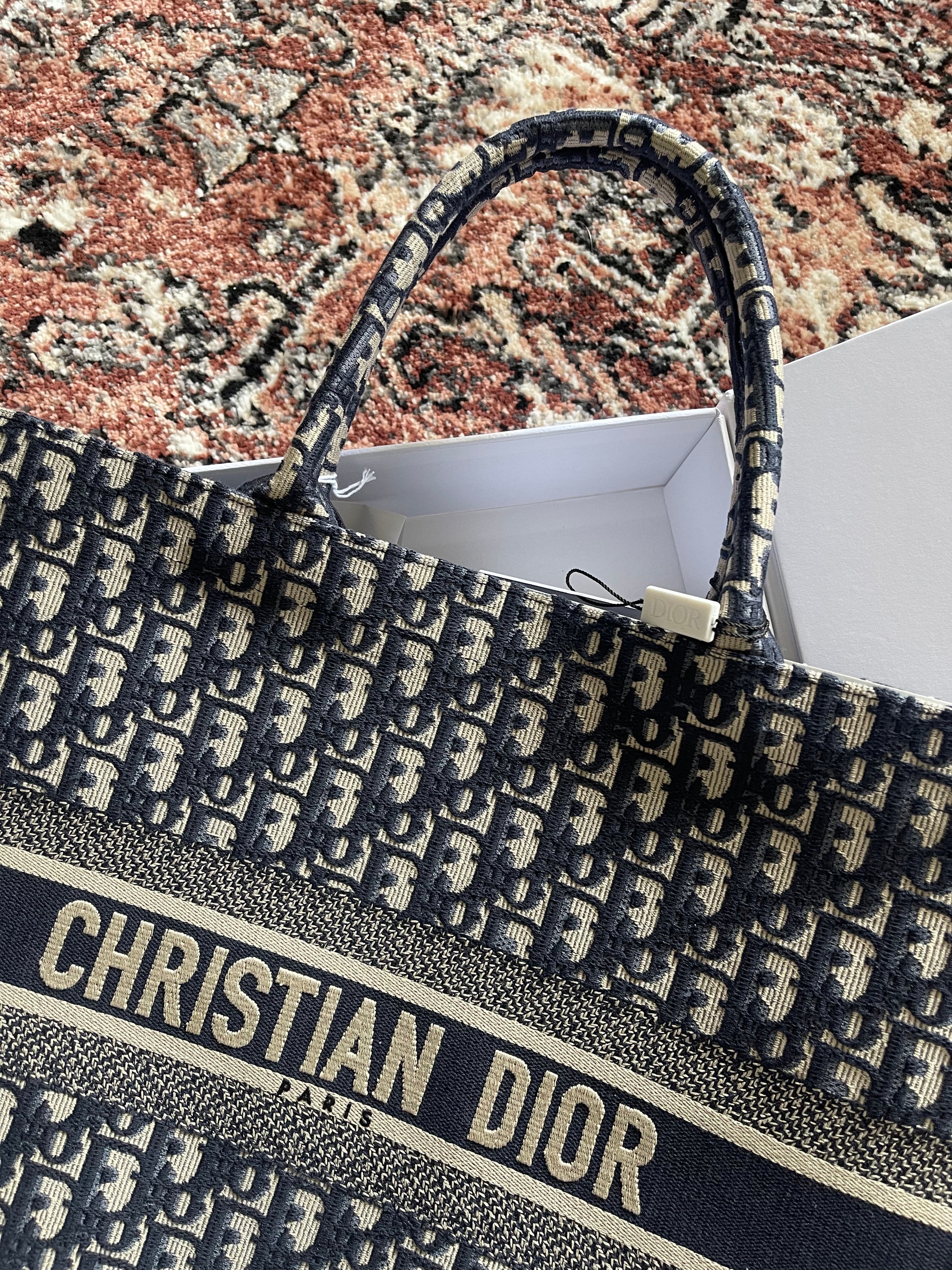 Christian Dior Large Oblique Book Tote
