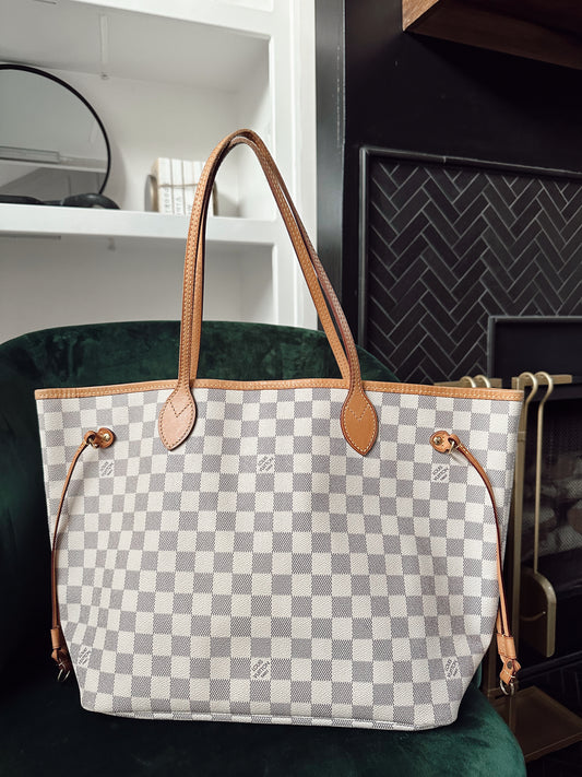 Louis Vuitton Neverfull MM Damier Azur