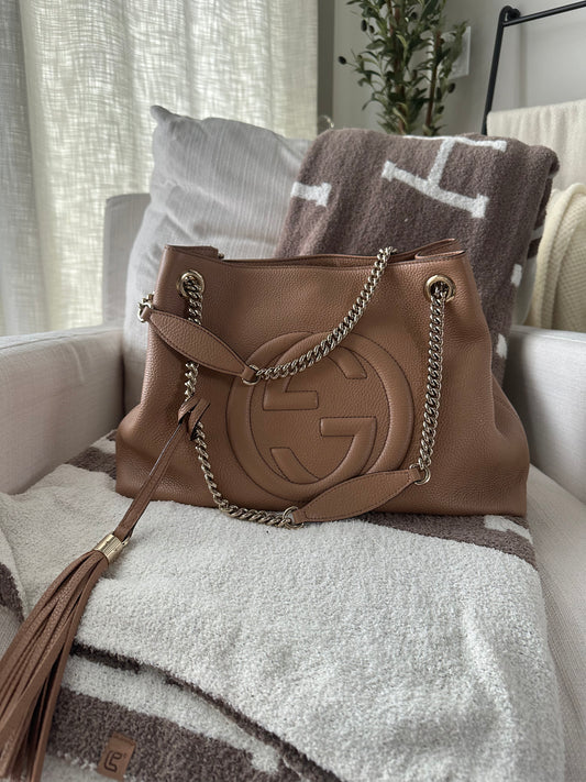 Gucci Soho Chain Strap Tote