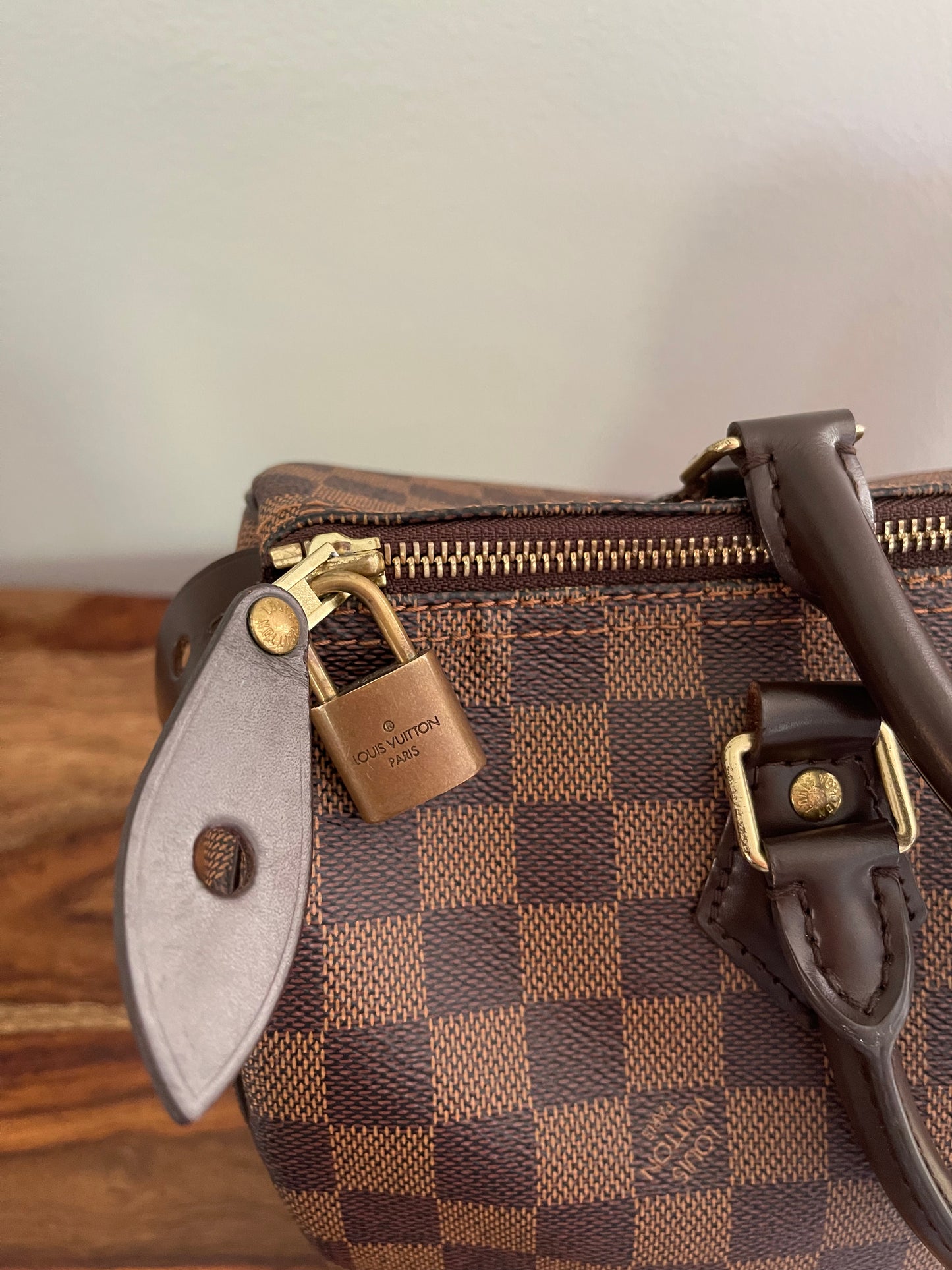 Louis Vuitton Speedy 30 Damier Ebene