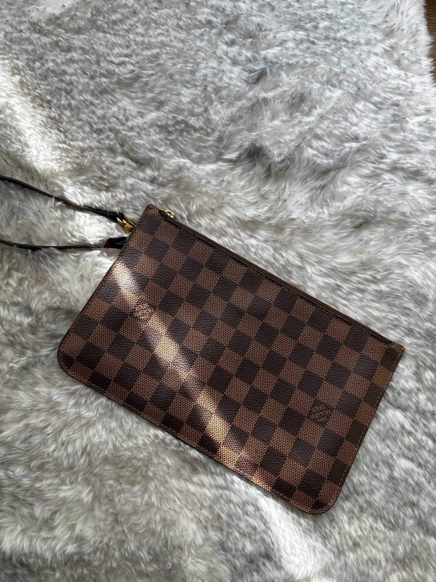 Louis Vuitton Damier Ebene Wristlet