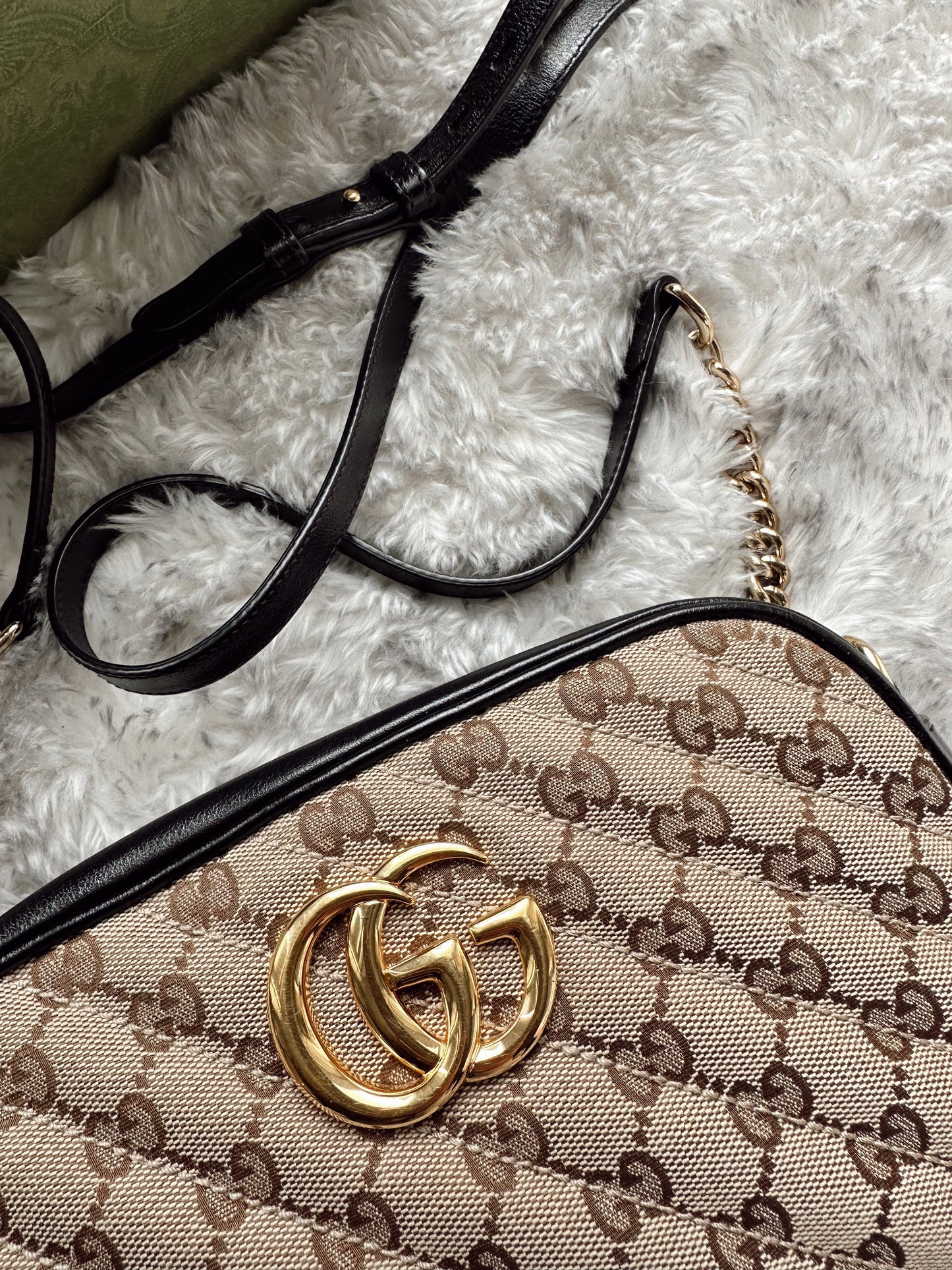 Gucci Matelasse Marmont Beige