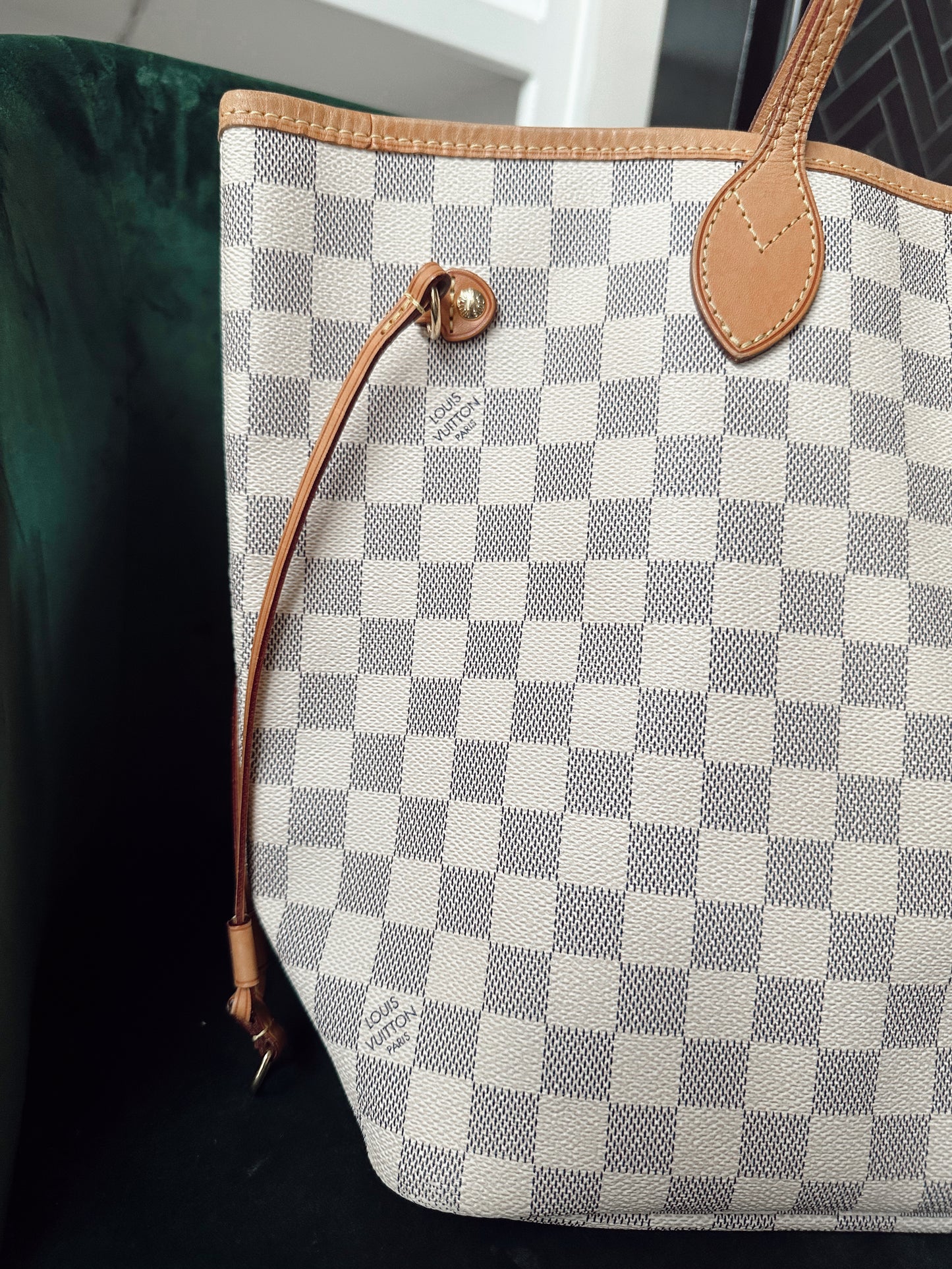 Louis Vuitton Neverfull MM Damier Azur