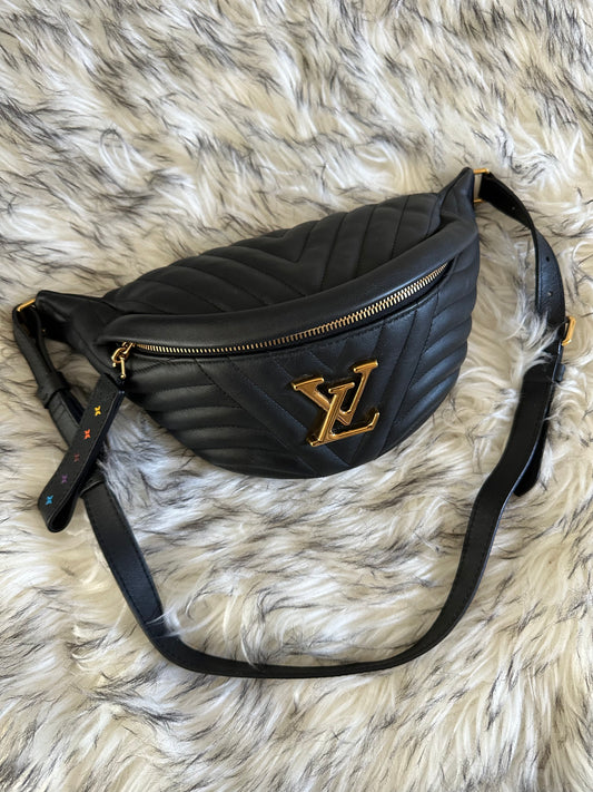 Louis Vuitton New Wave Black Bumbag