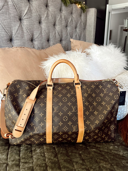 Louis Vuitton Keepall Bandouliere 50 With Strap