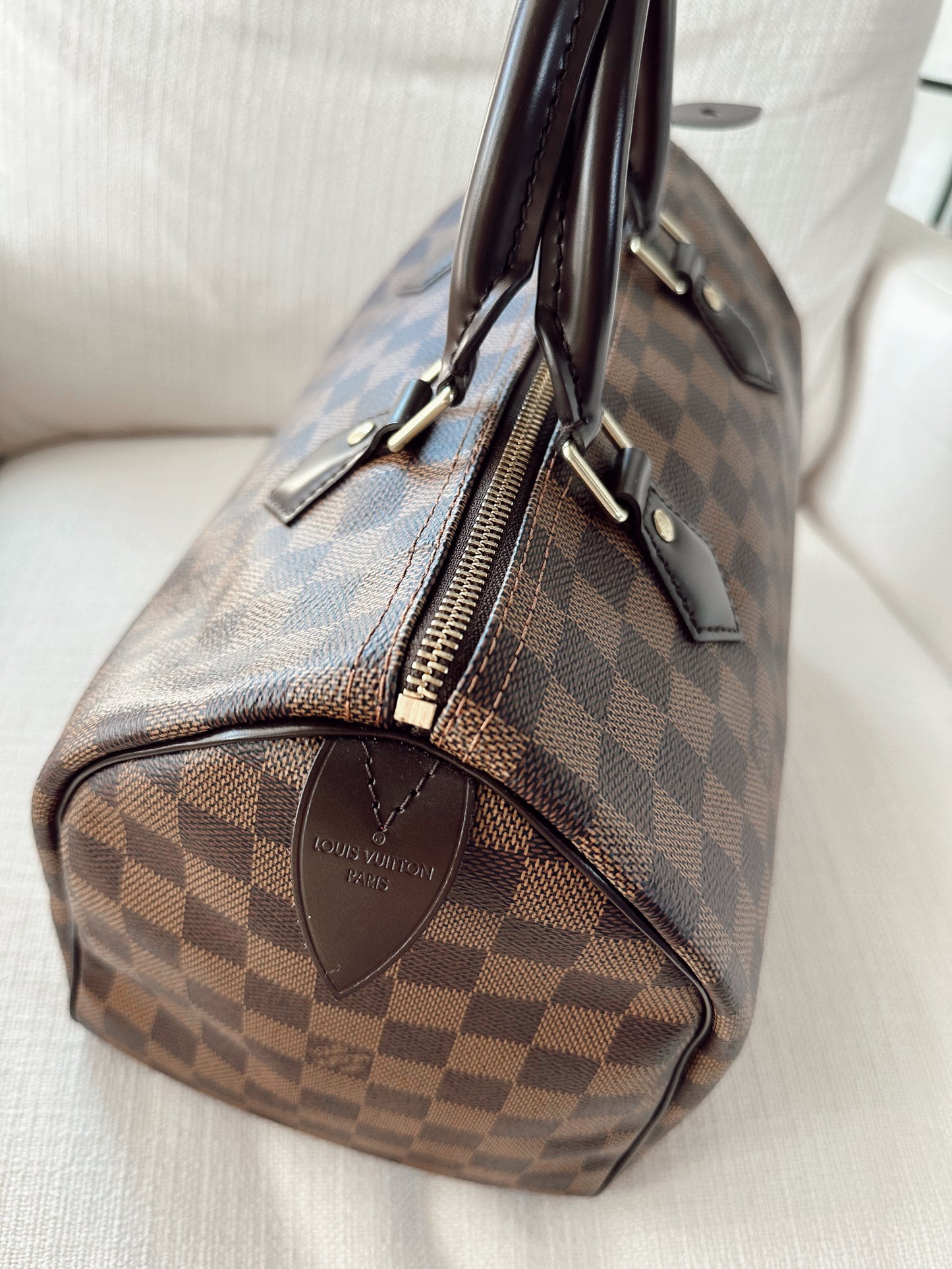 Louis Vuitton Speedy 30 Damier Ebene