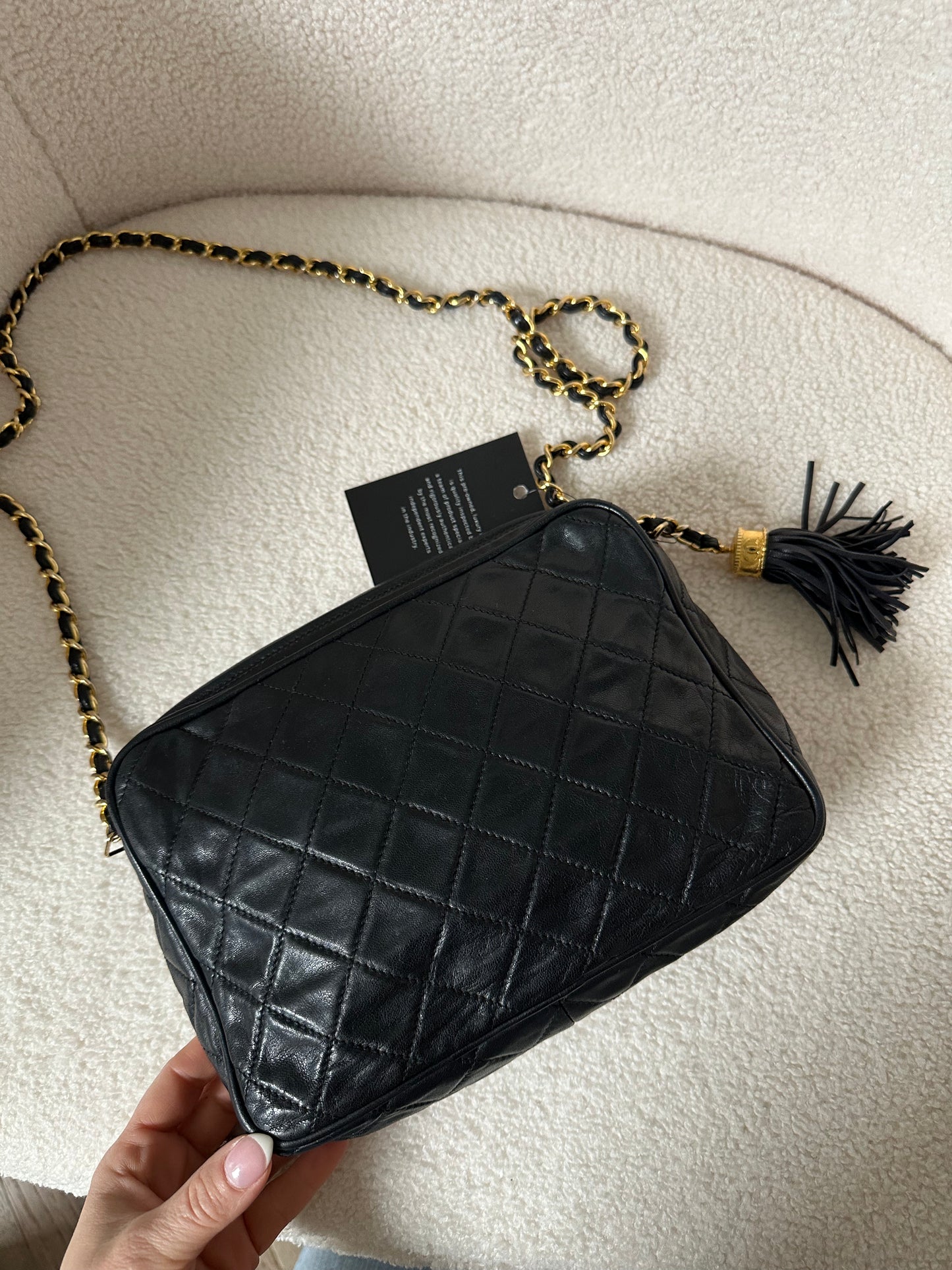 Chanel Lambskin Shoulder Bag