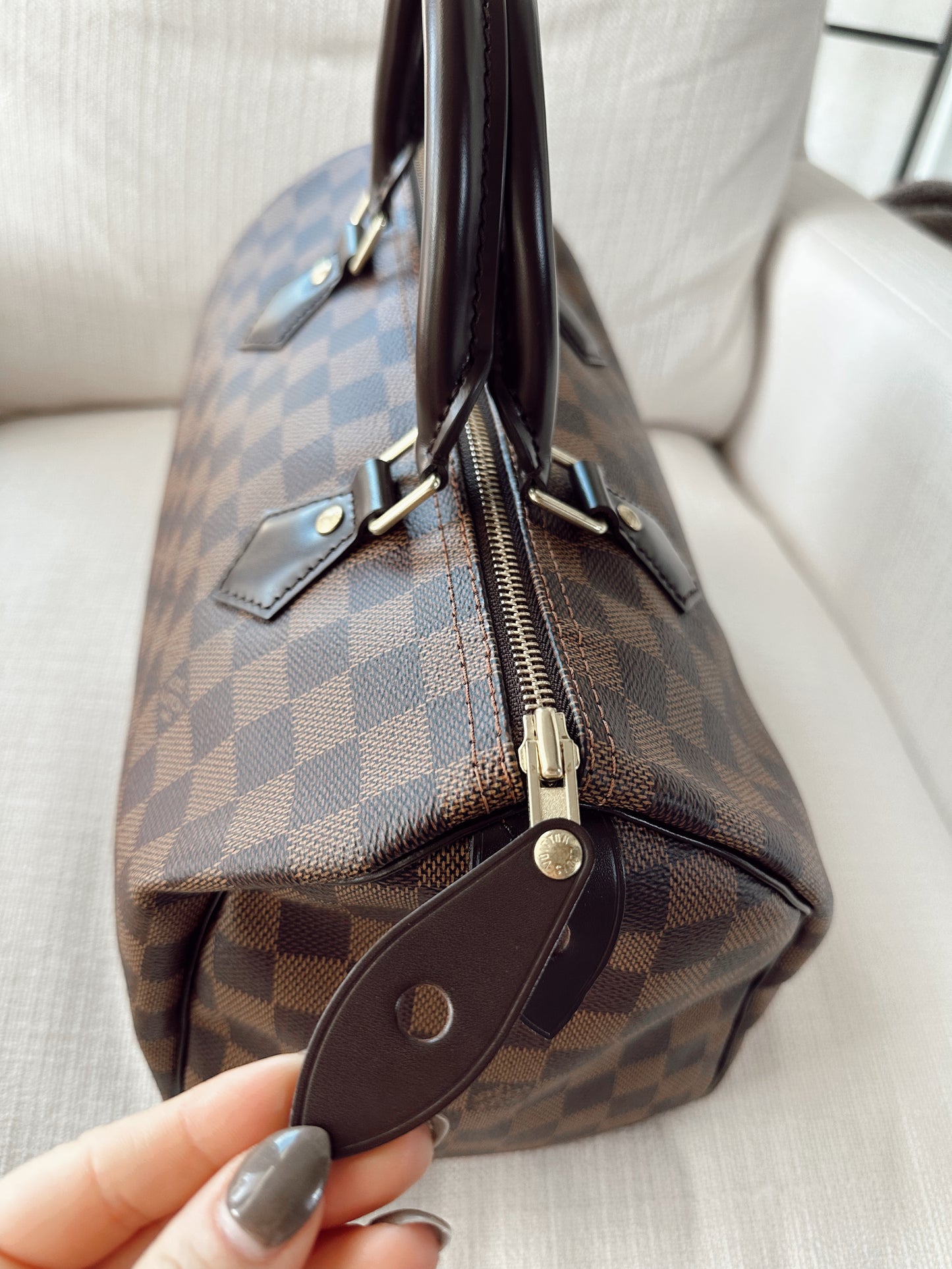 Louis Vuitton Speedy 30 Damier Ebene