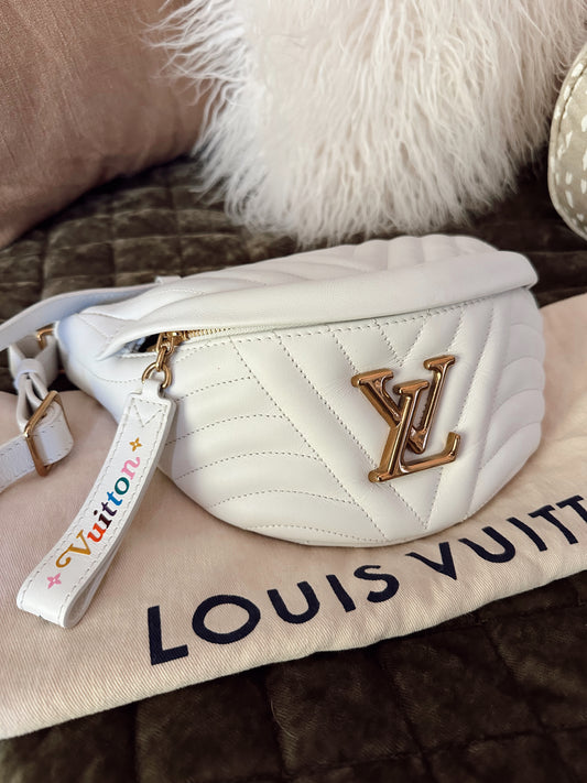 Louis Vuitton New Wave Bumbag White