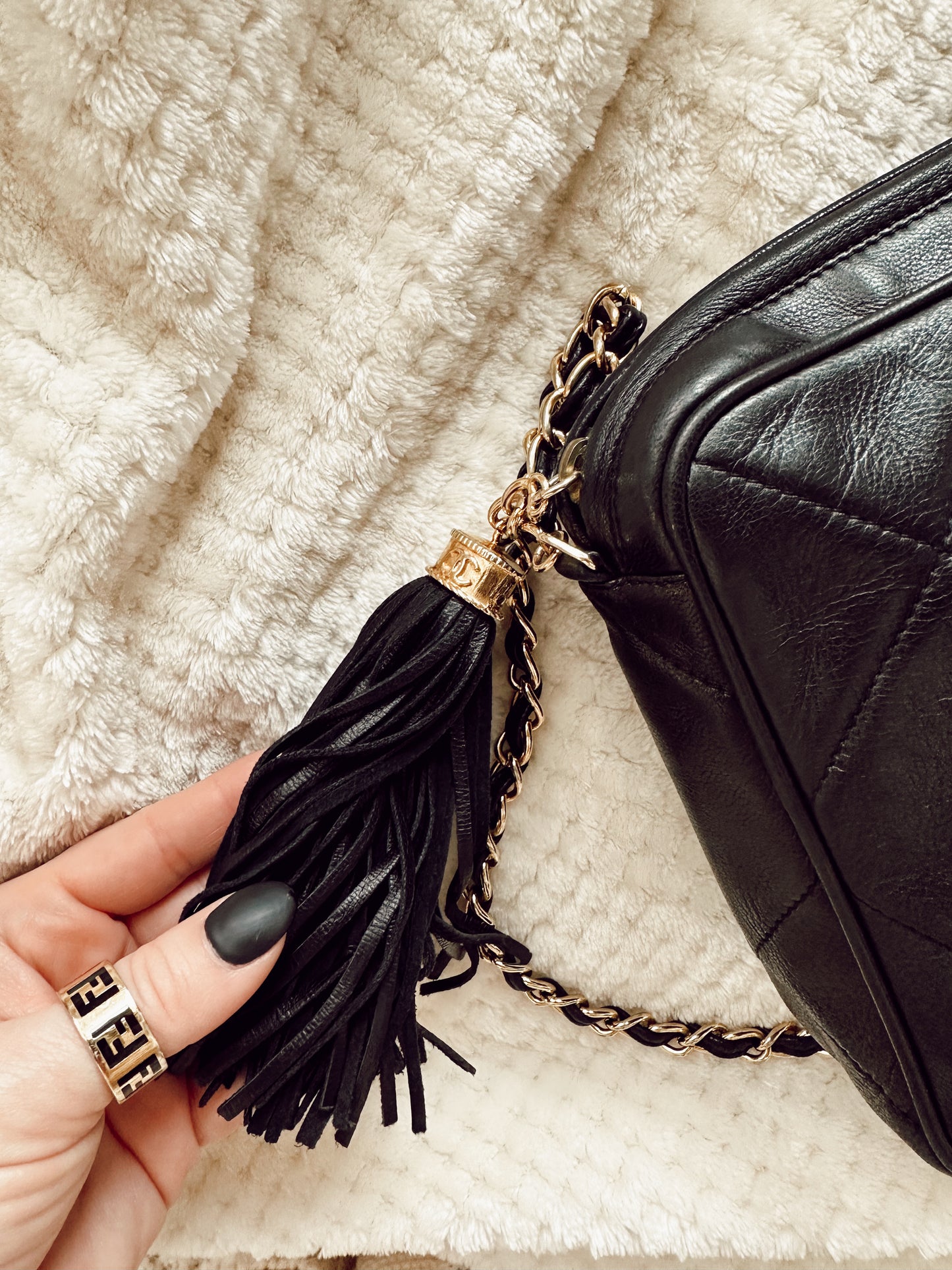 Chanel Matelasse Lambskin Shoulder Bag