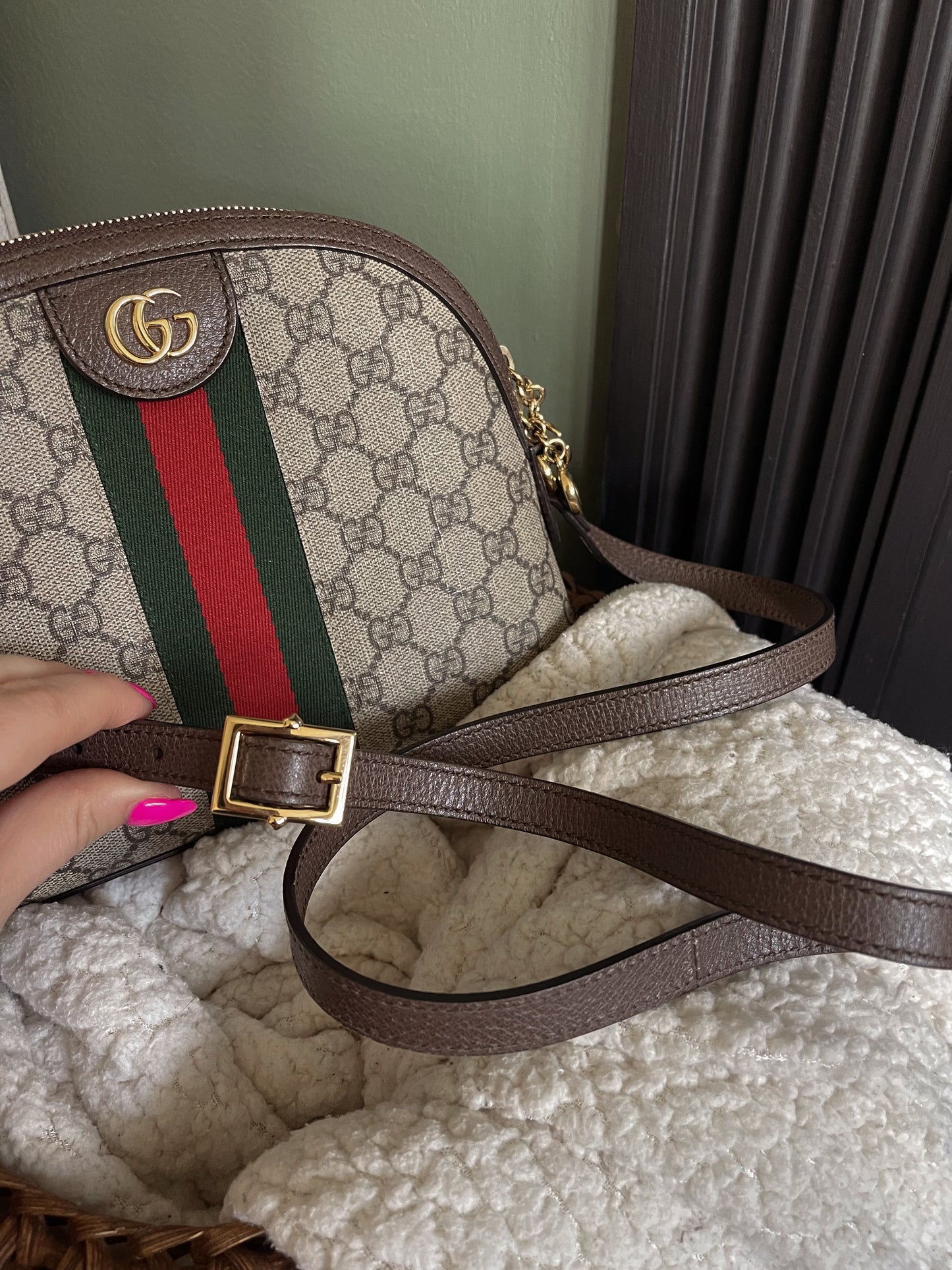 Gucci Ophidia Supreme Shoulder Bag