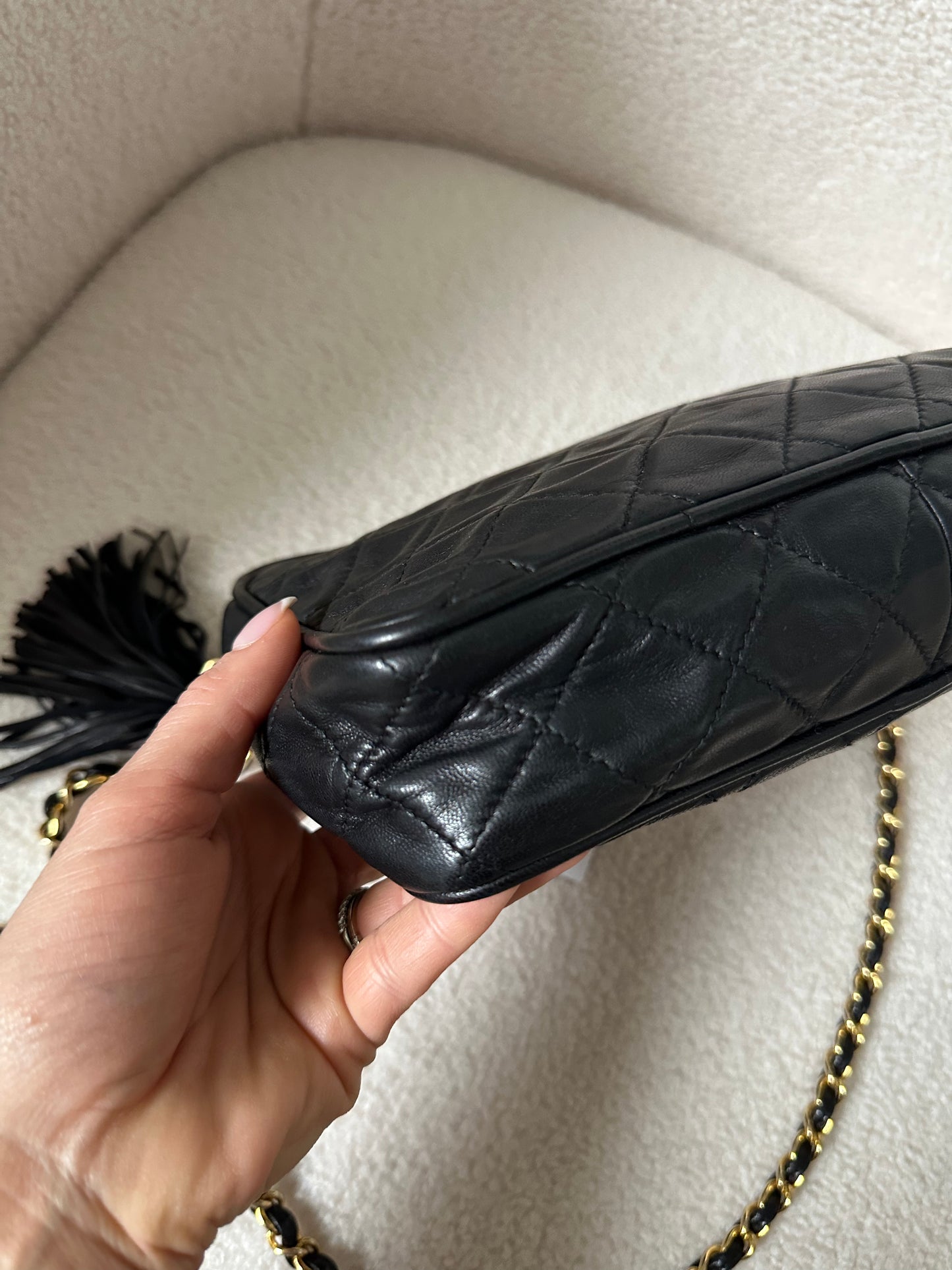 Chanel Lambskin Shoulder Bag