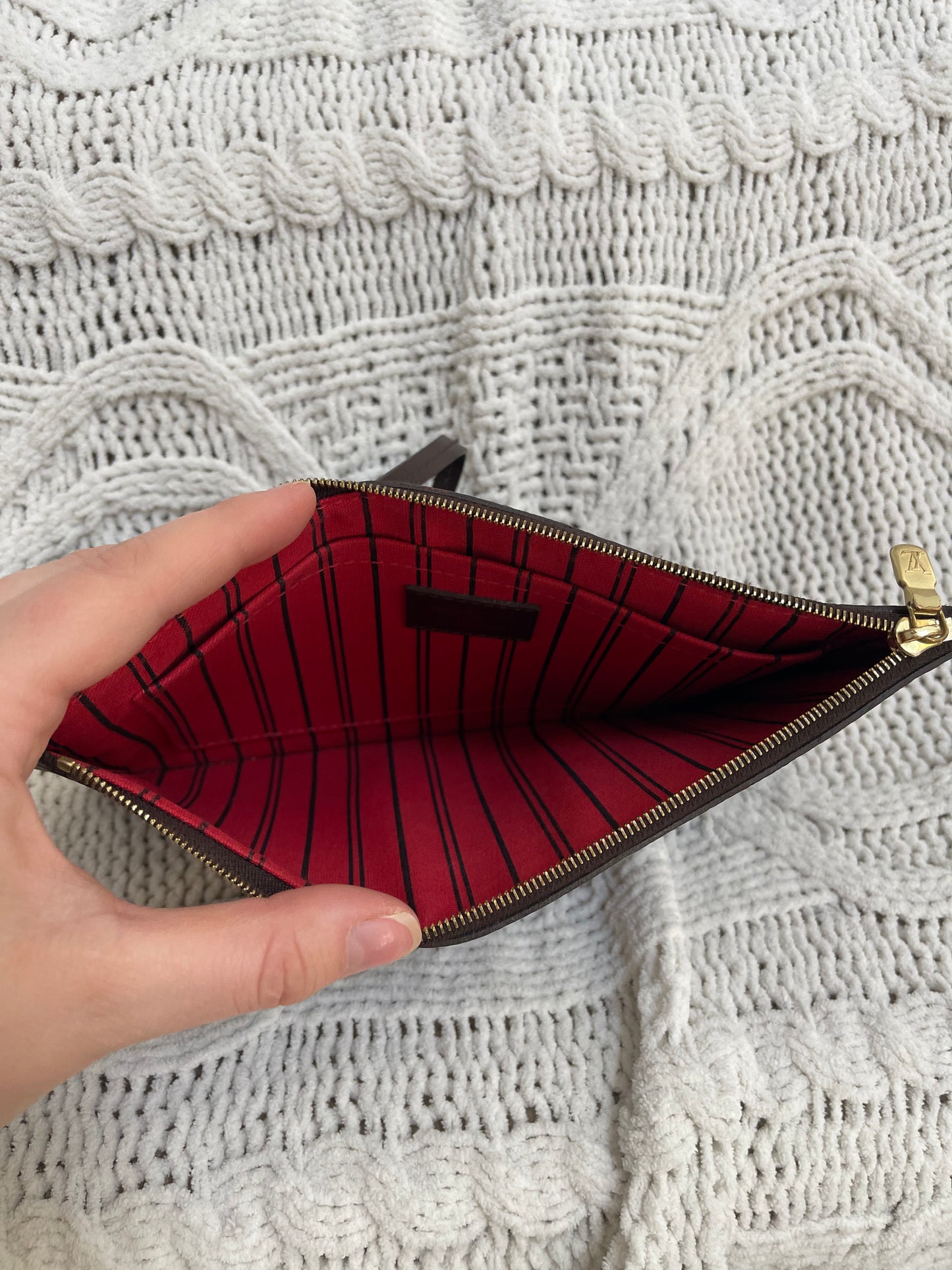 Louis Vuitton Damier Ebene Pouch