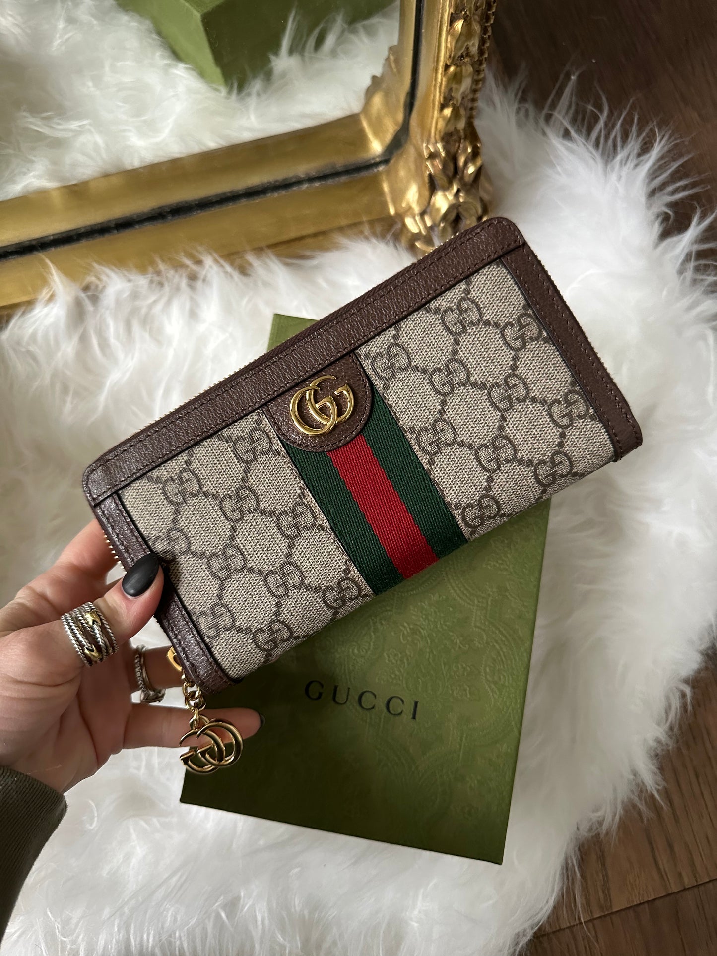 Gucci Ophidia Zip Wallet